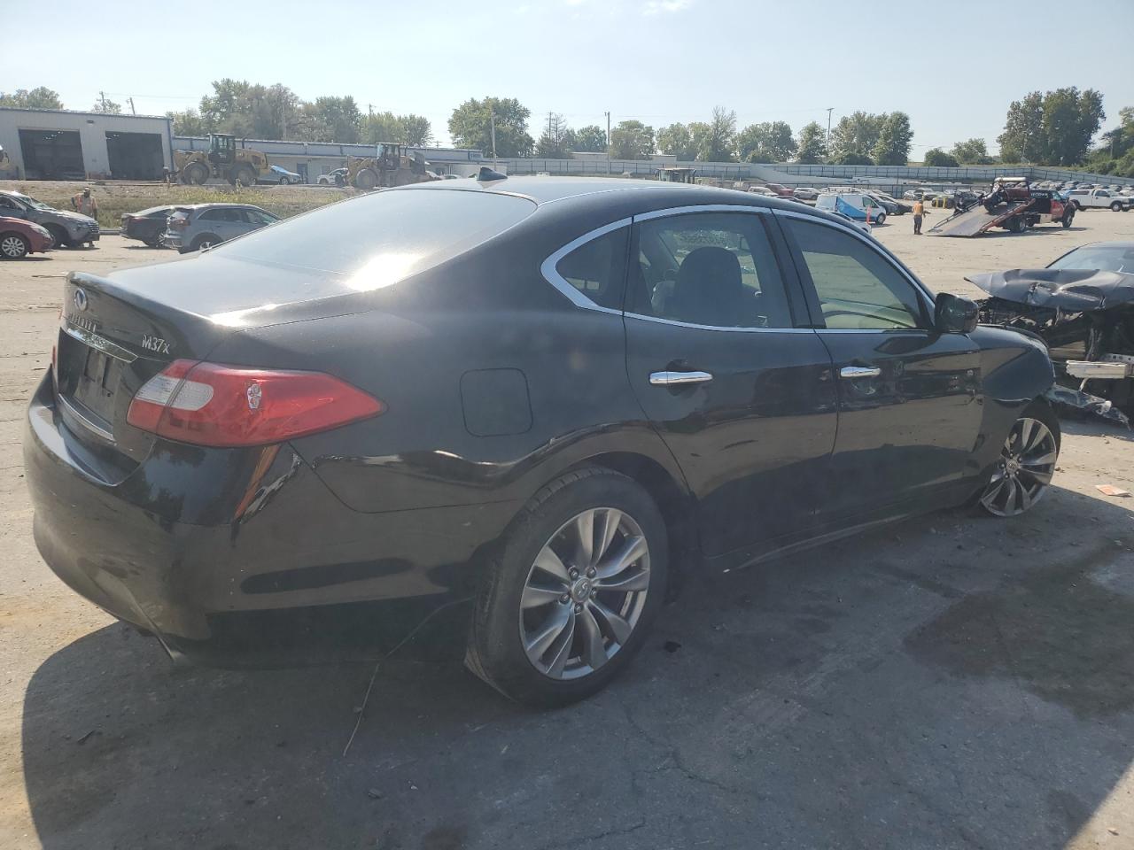 2012 Infiniti M37 X Black vin: JN1BY1ARXCM395339