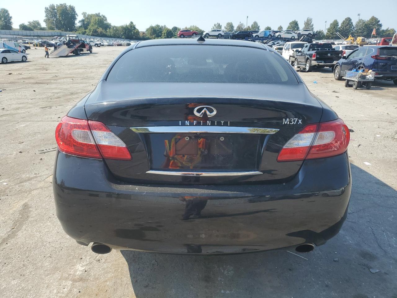 2012 Infiniti M37 X Black vin: JN1BY1ARXCM395339