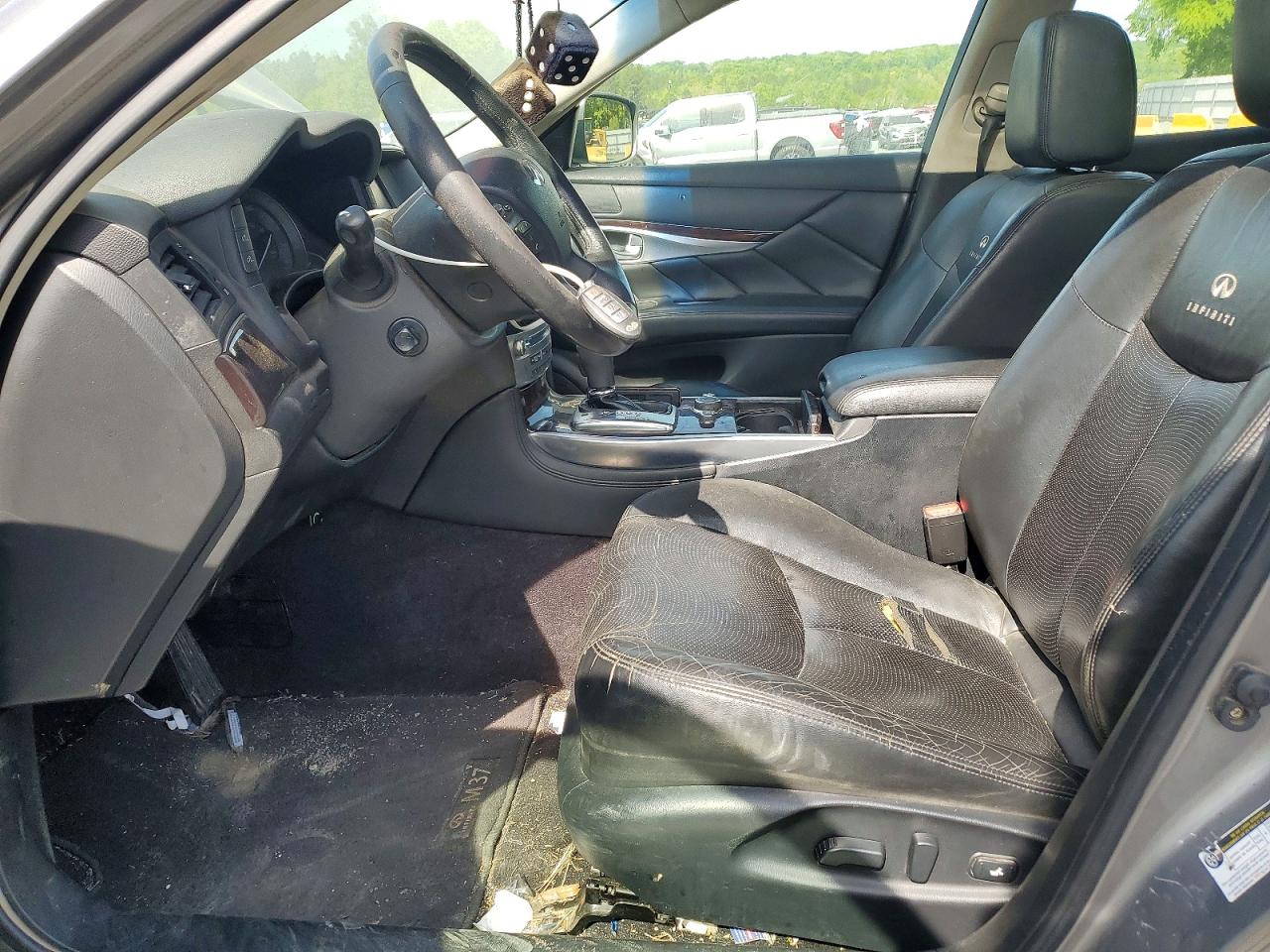 2013 Infiniti M37 X Silver vin: JN1BY1ARXDM600322