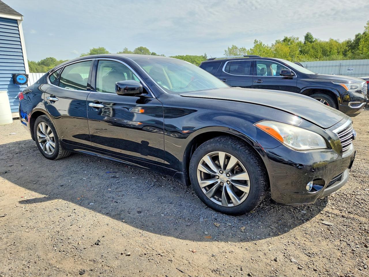 2013 Infiniti M37 X Black vin: JN1BY1ARXDM603205