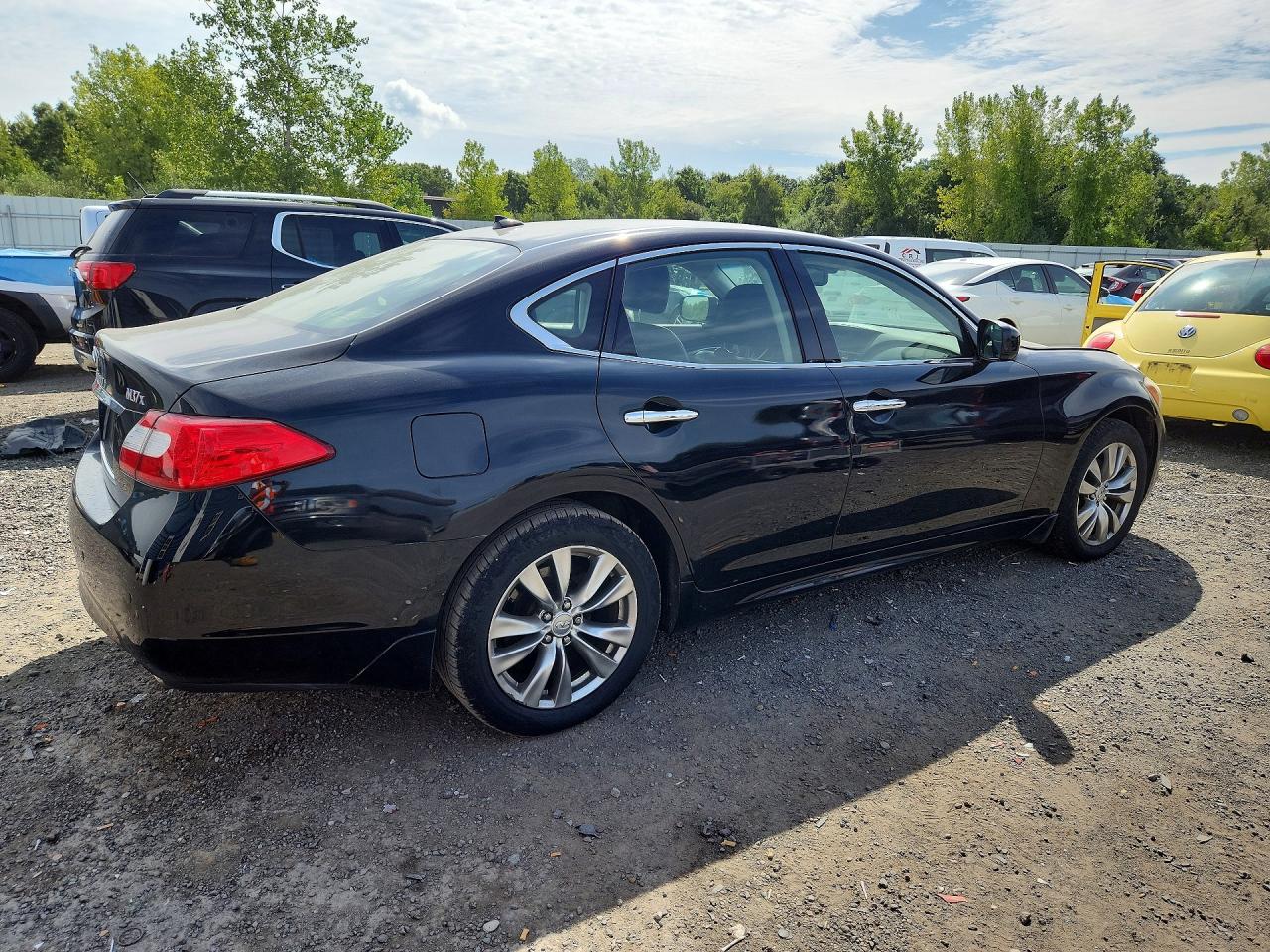 2013 Infiniti M37 X Black vin: JN1BY1ARXDM603205