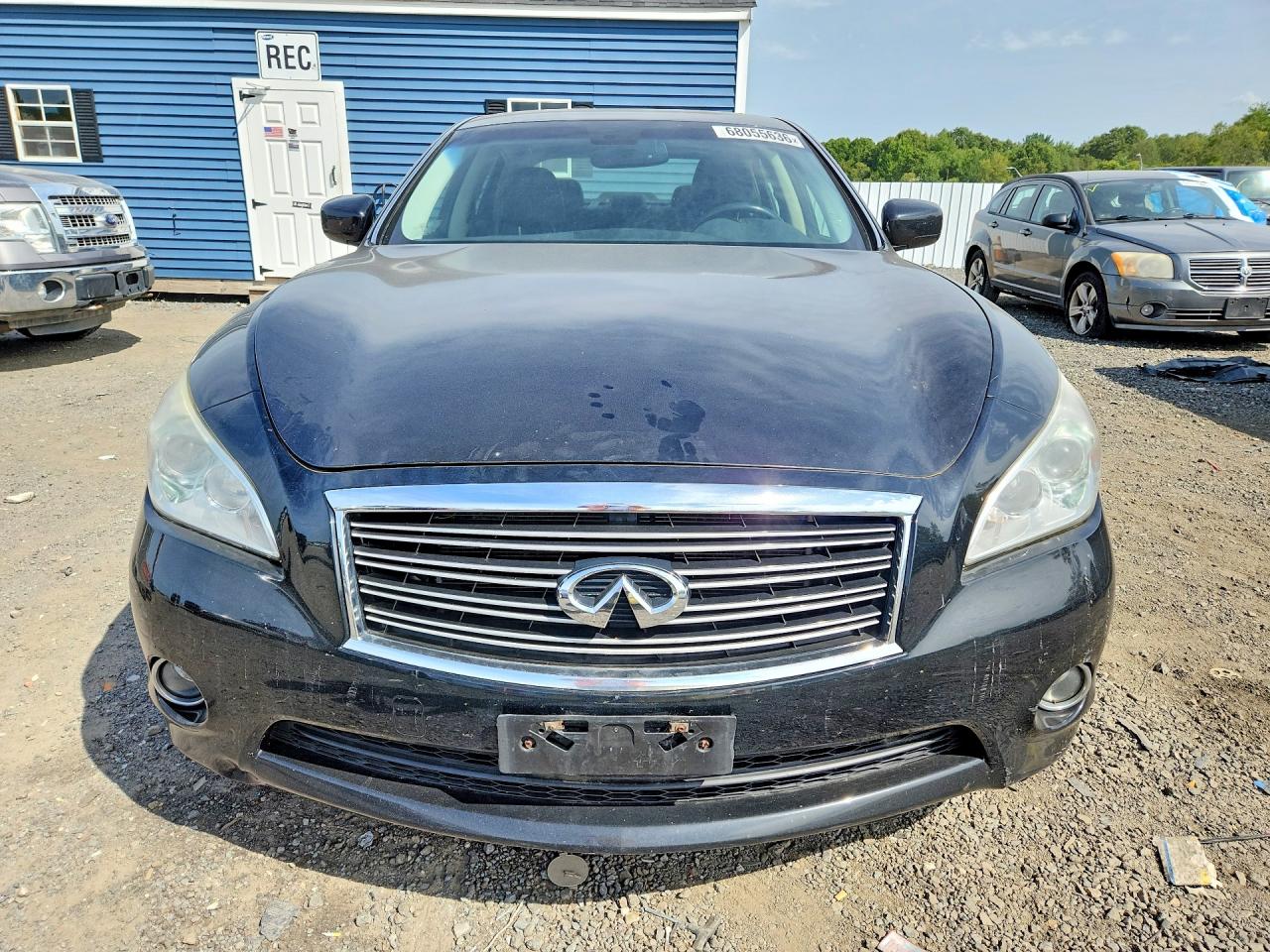 2013 Infiniti M37 X Black vin: JN1BY1ARXDM603205