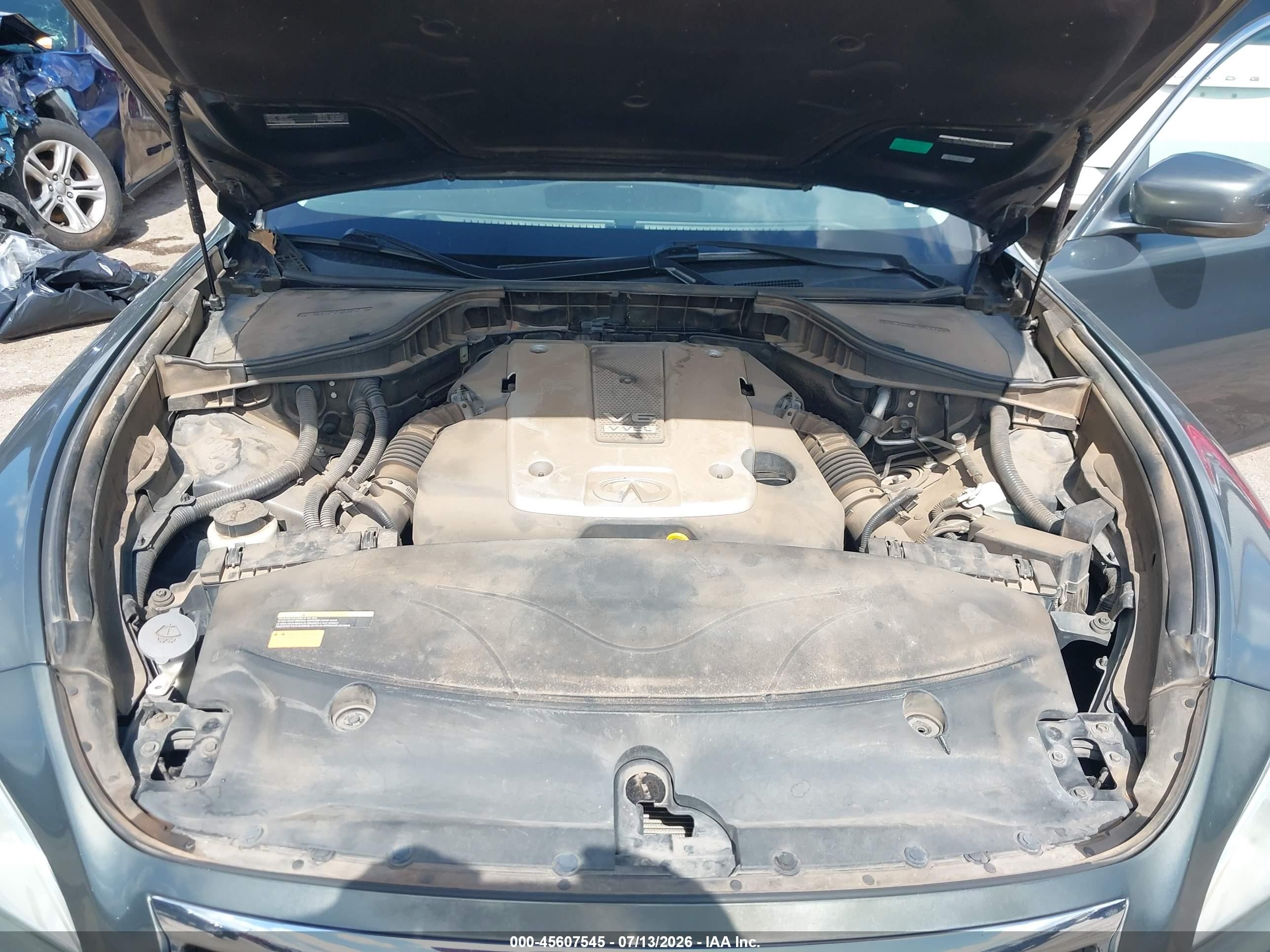2013 Infiniti M37x   Gray vin: JN1BY1ARXDM603849