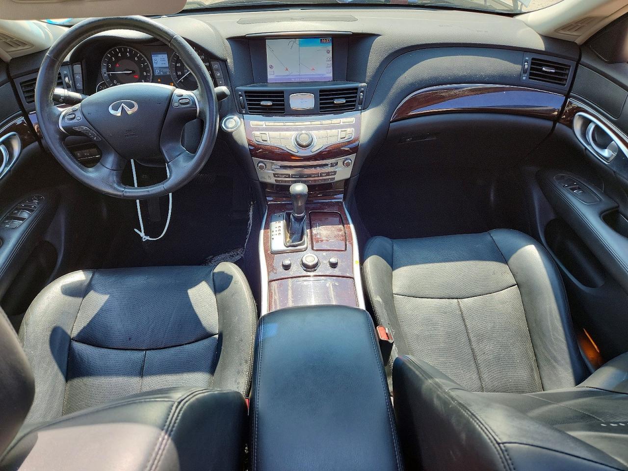 2013 Infiniti M37 X White vin: JN1BY1ARXDM605049