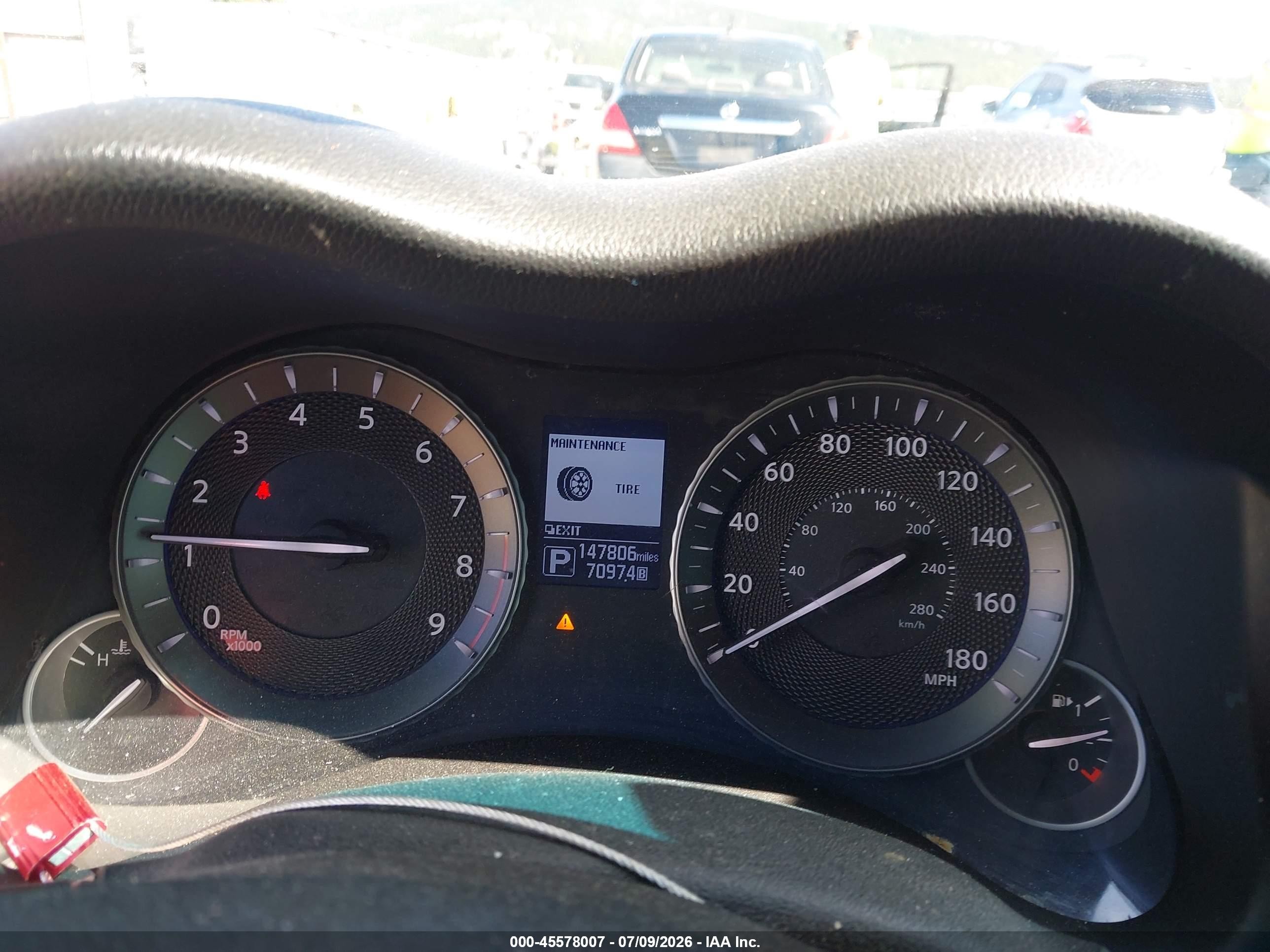 2014 Infiniti Q70 3.7x White vin: JN1BY1ARXEM320305