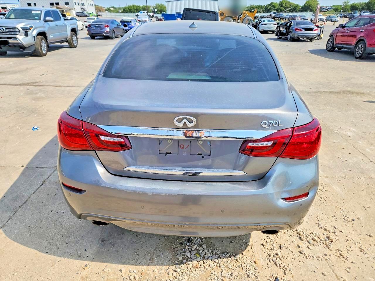 2015 Infiniti Q70l 3.7 Gray vin: JN1BY1PP1FM600413