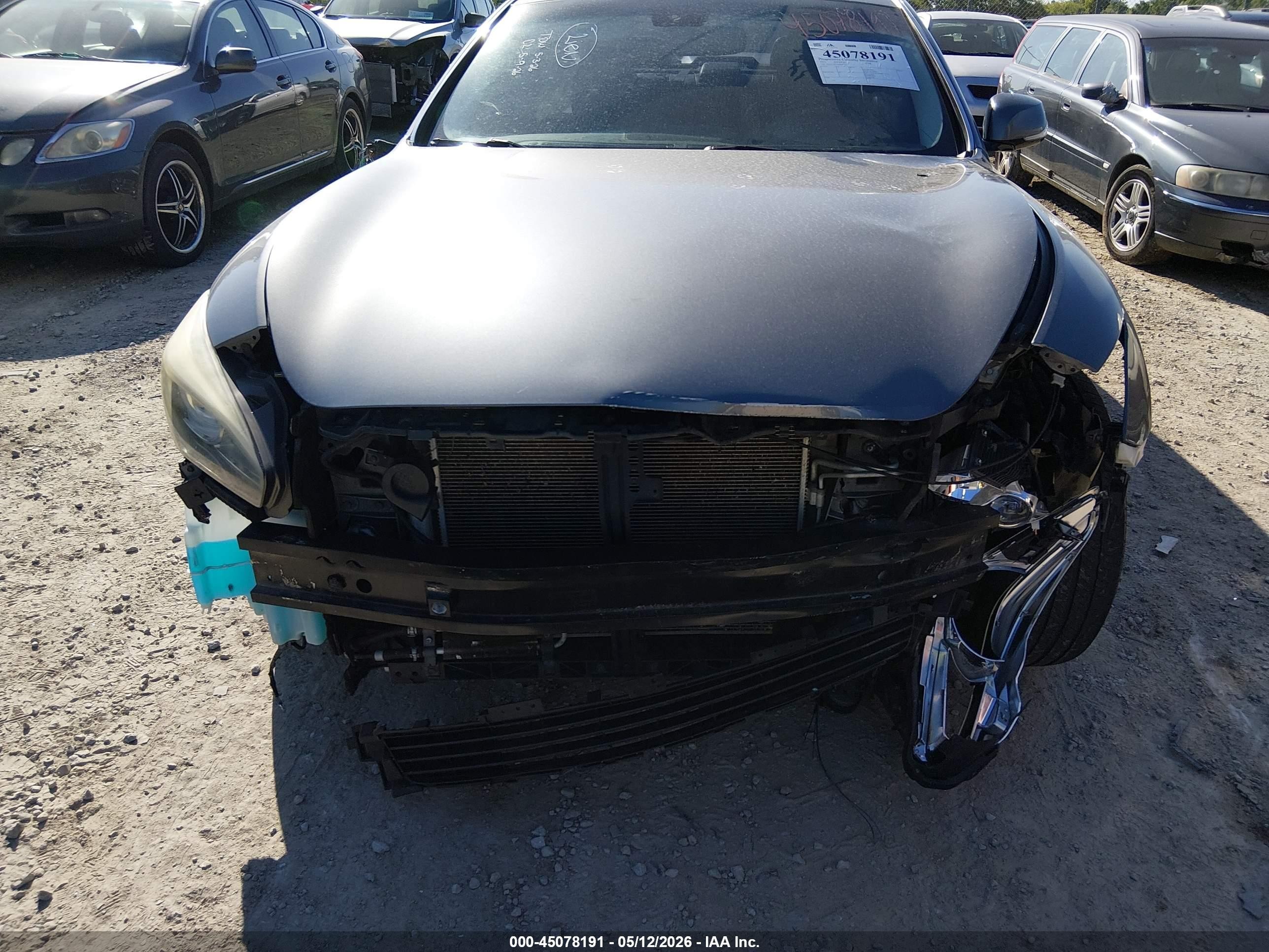 2015 Infiniti Q70l 3.7 Gray vin: JN1BY1PP5FM601502