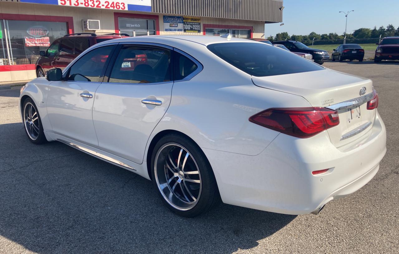2015 Infiniti Q70l 3.7 White vin: JN1BY1PP8FM600814