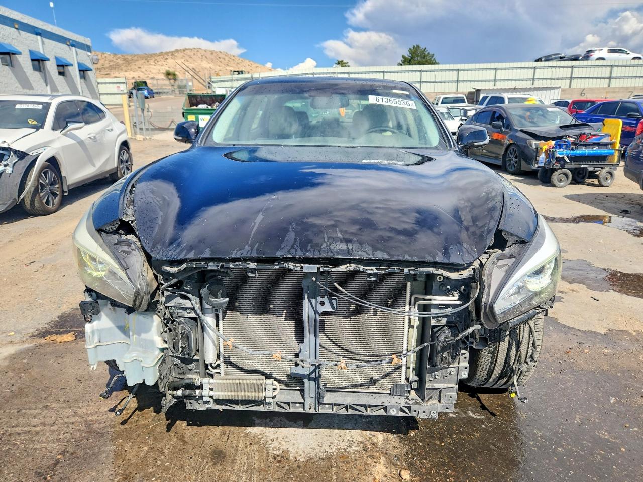 2015 Infiniti Q70l 3.7 Black vin: JN1BY1PP9FM601325