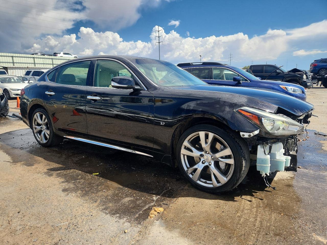 2015 Infiniti Q70l 3.7 Black vin: JN1BY1PP9FM601325