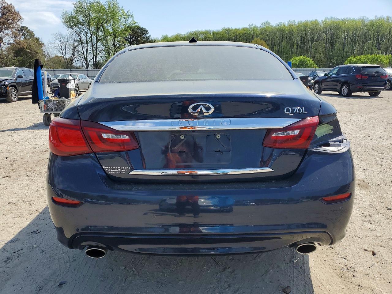 2015 Infiniti Q70l 3.7 Black vin: JN1BY1PPXFM601544