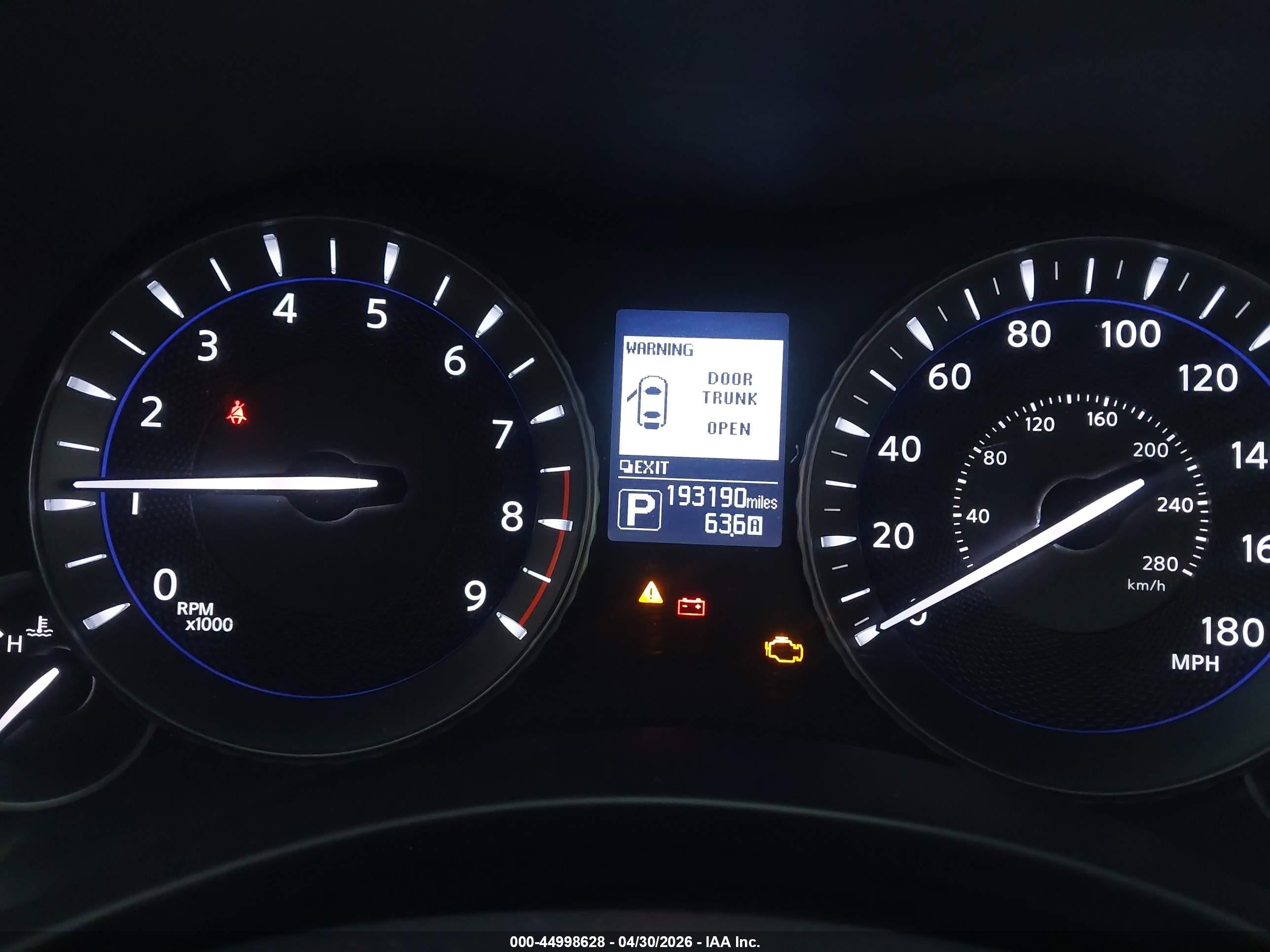 2015 Infiniti Q70l 3.7x White vin: JN1BY1PR4FM831694