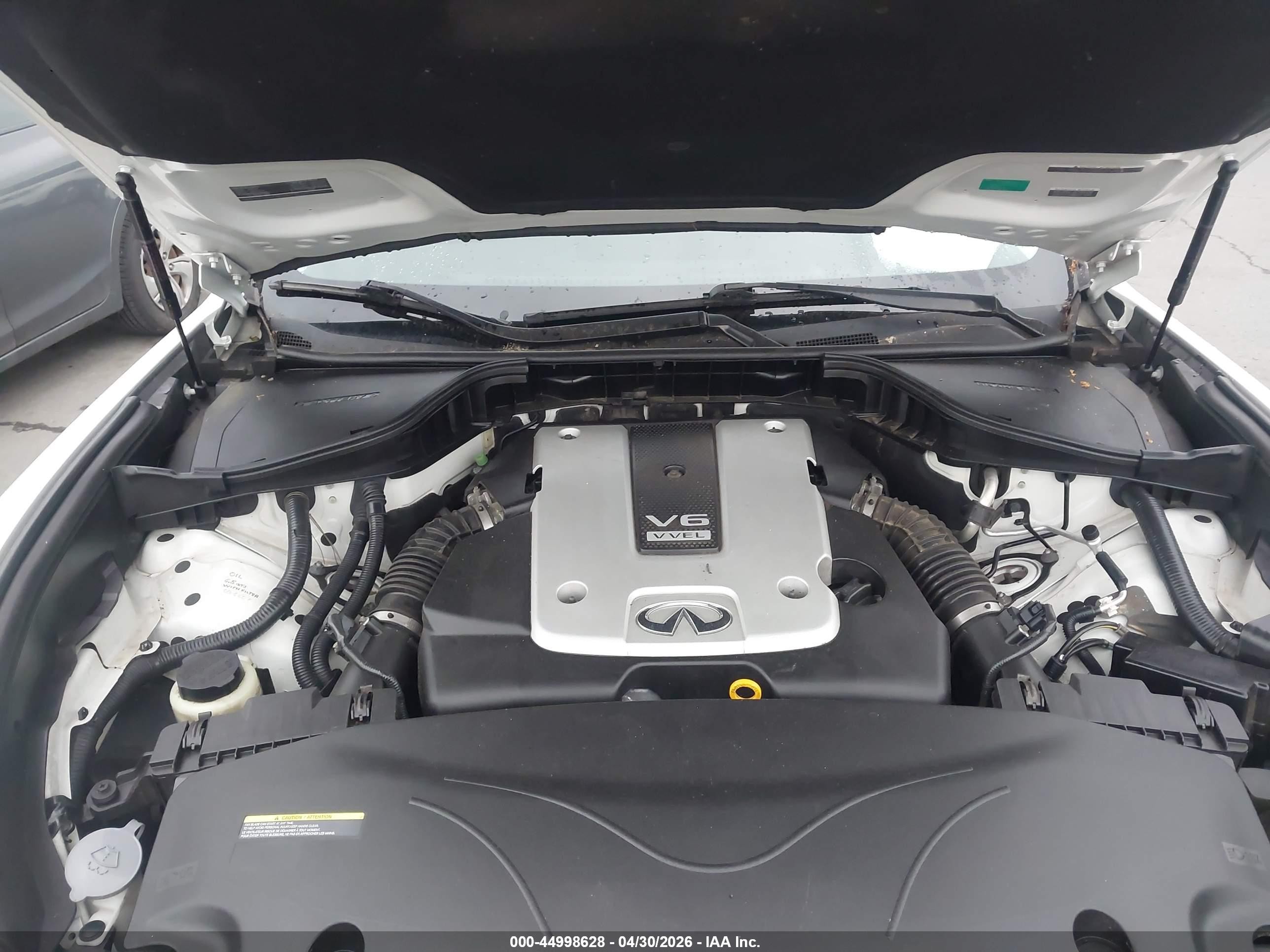 2015 Infiniti Q70l 3.7x White vin: JN1BY1PR4FM831694