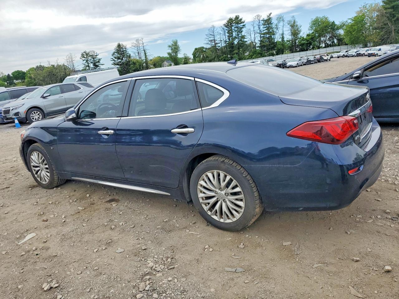 2015 Infiniti Q70l 3.7 Blue vin: JN1BY1PR5FM831431