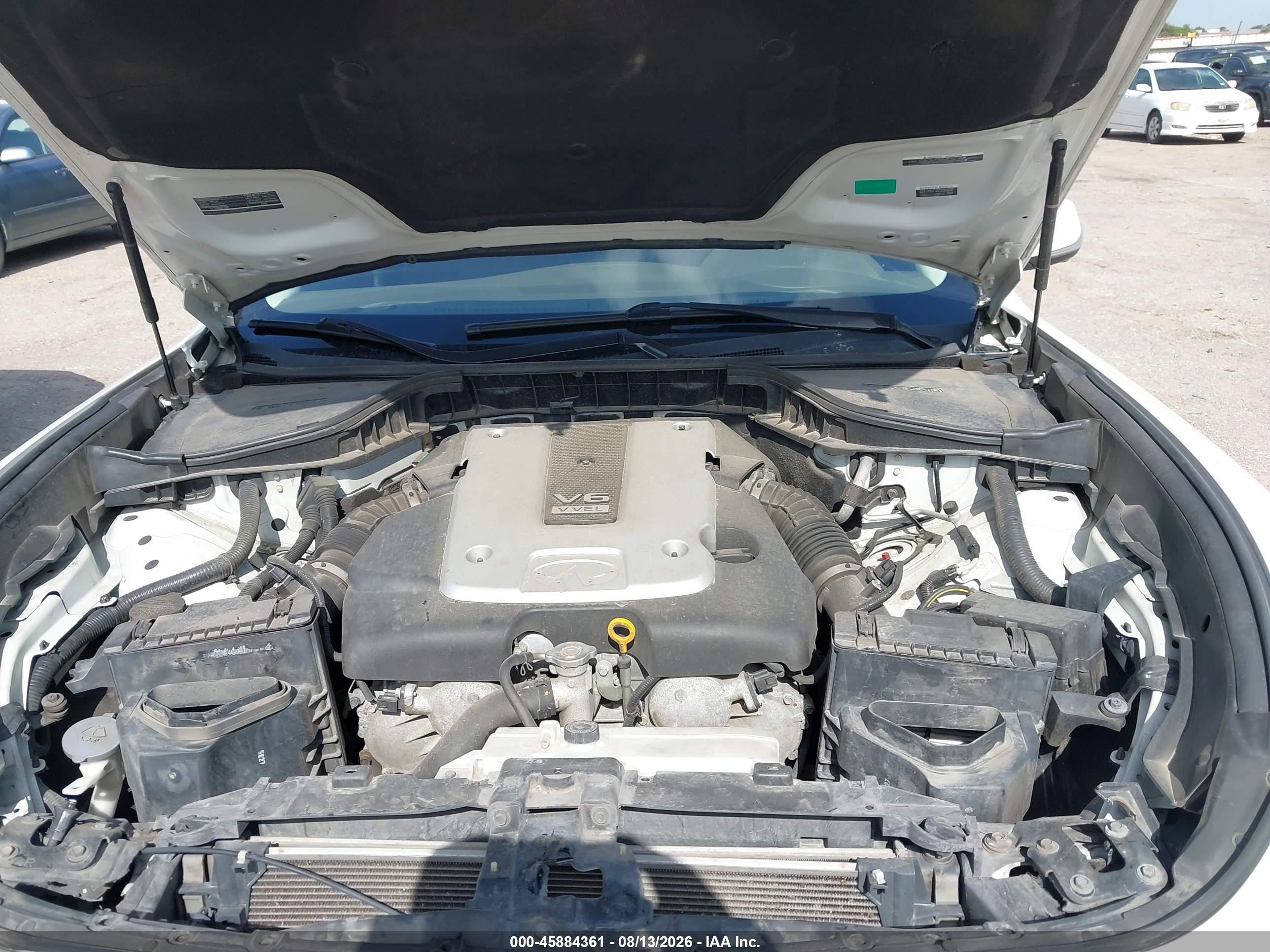 2015 Infiniti Q70l 3.7x White vin: JN1BY1PR5FM831865