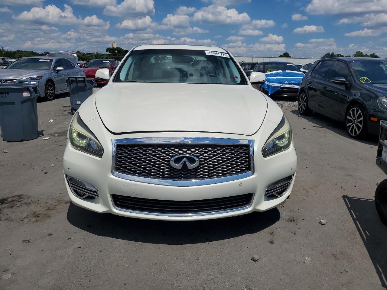 2016 Infiniti Q70l 3.7 White vin: JN1BY1PR6GM721229
