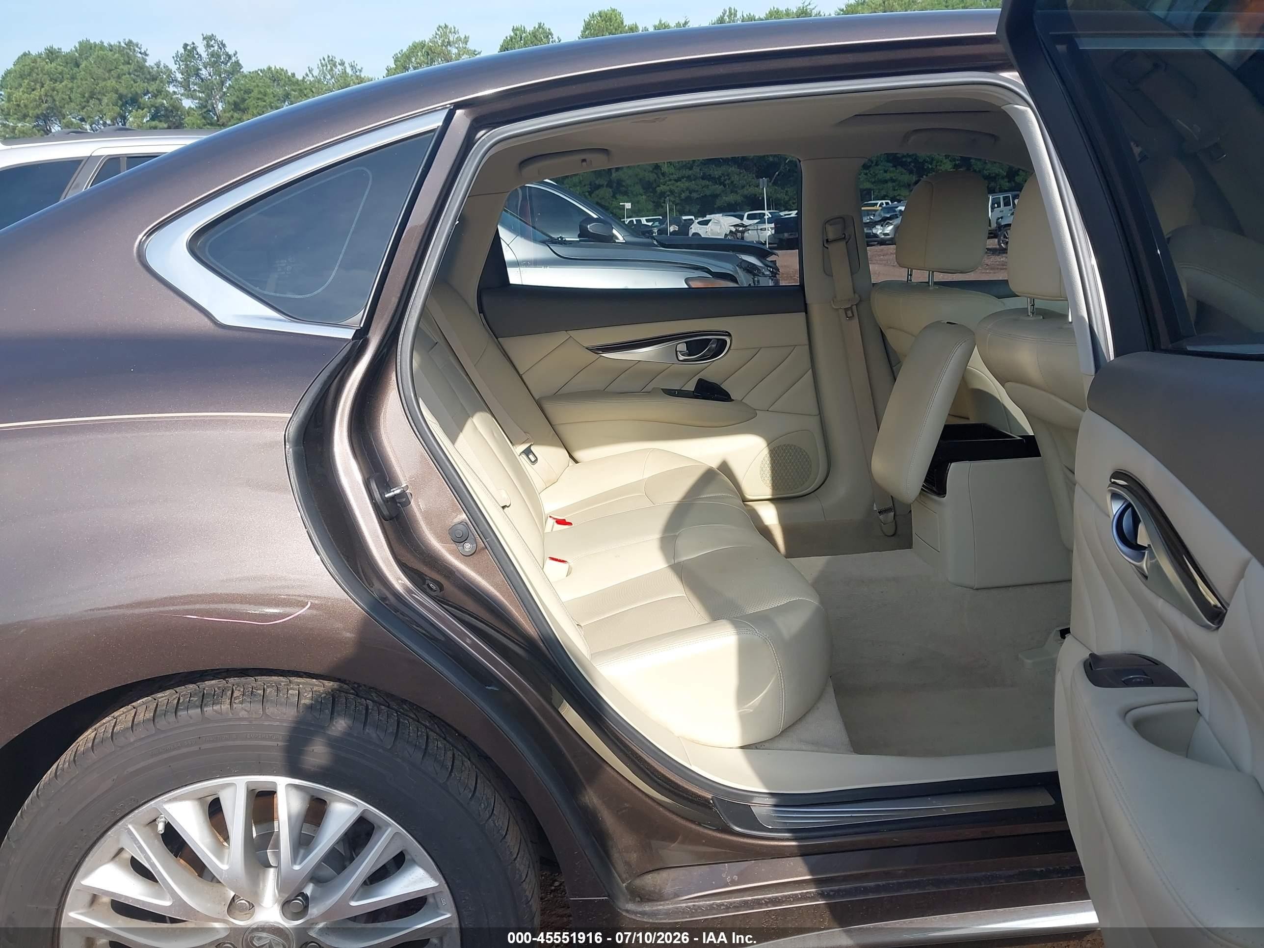 2015 Infiniti Q70l 3.7x Brown vin: JN1BY1PR8FM830032