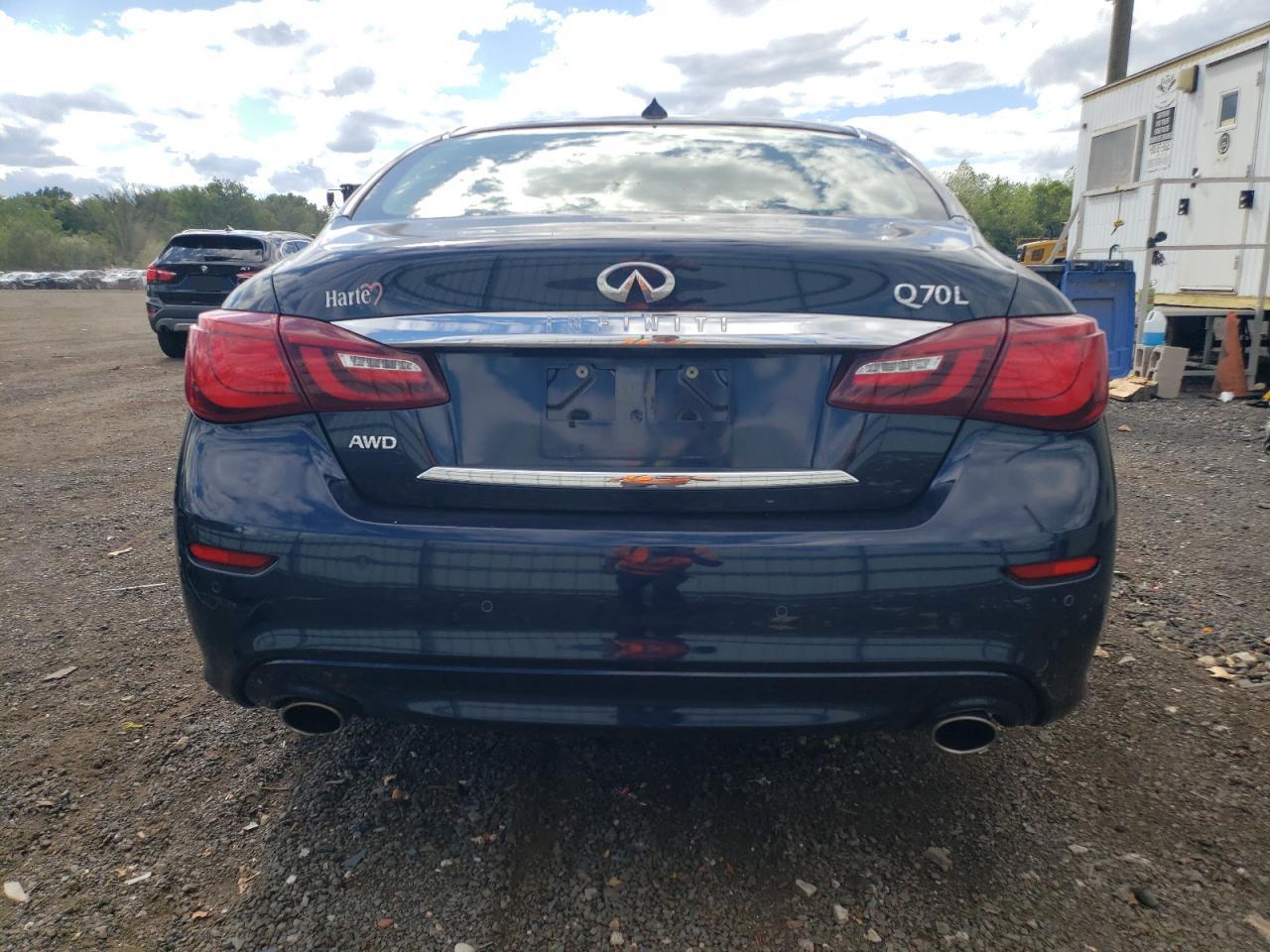 2018 Infiniti Q70l 3.7 Luxe Blue vin: JN1BY1PR9JM370212