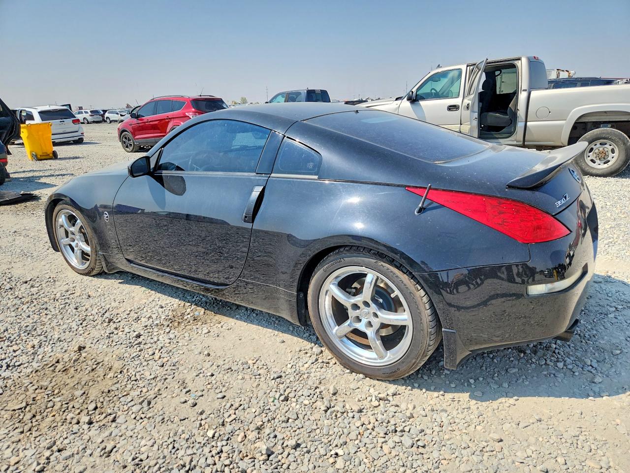 2007 Nissan 350z Base Black vin: JN1BZ34D07M503143