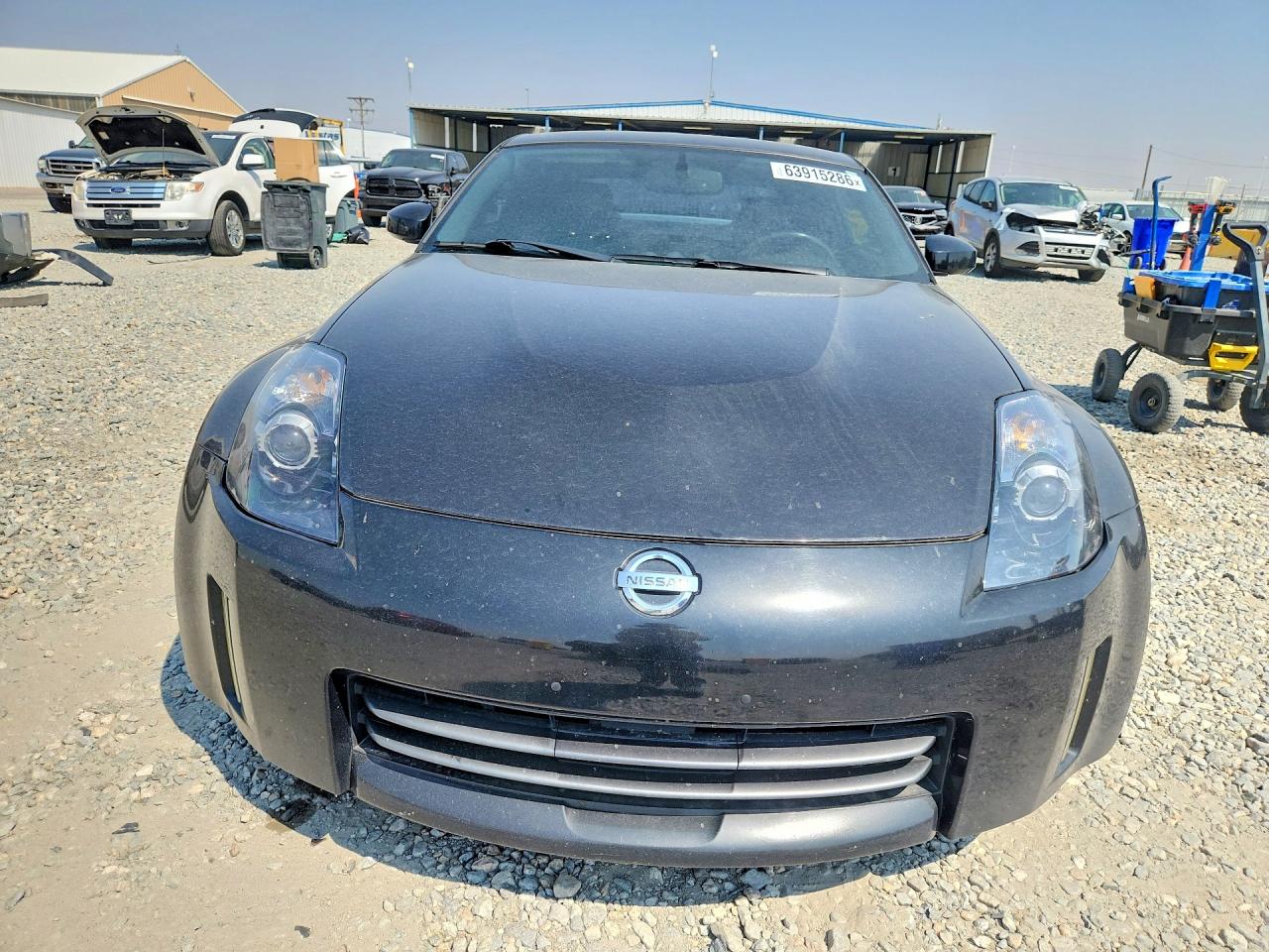 2007 Nissan 350z Base Black vin: JN1BZ34D07M503143