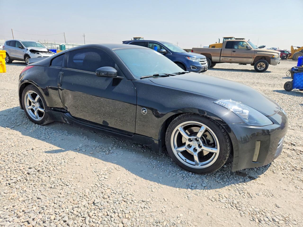 2007 Nissan 350z Base Black vin: JN1BZ34D07M503143