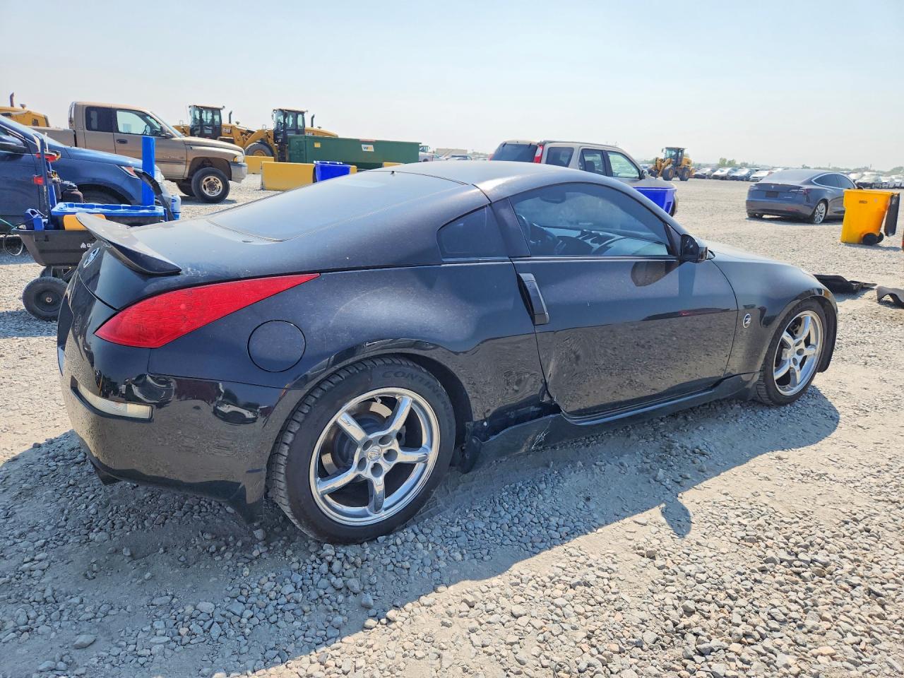 2007 Nissan 350z Base Black vin: JN1BZ34D07M503143