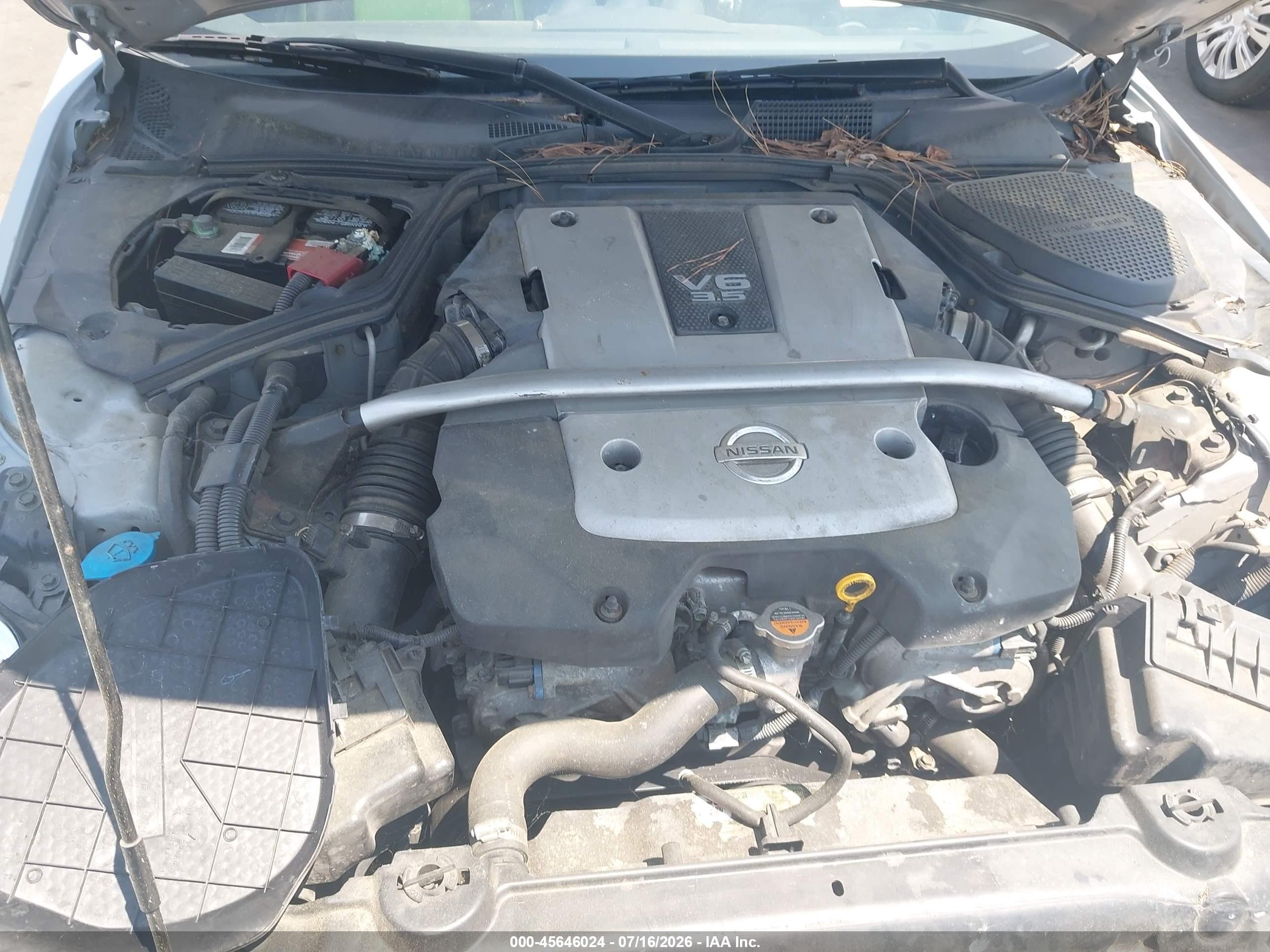 2007 Nissan 350z Enthusiast Gray vin: JN1BZ34D07M503224