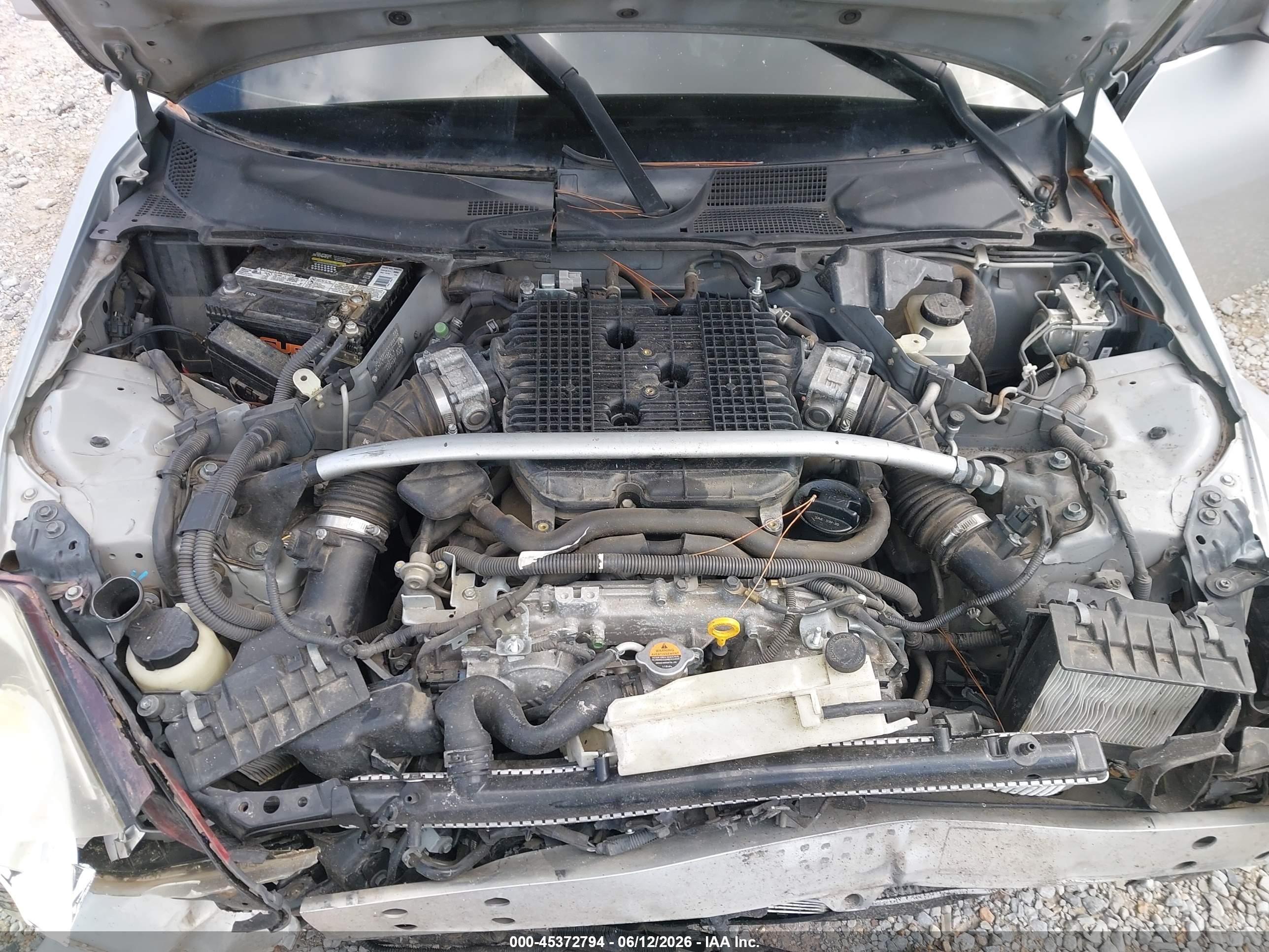 2007 Nissan 350z Touring Silver vin: JN1BZ34D07M505488
