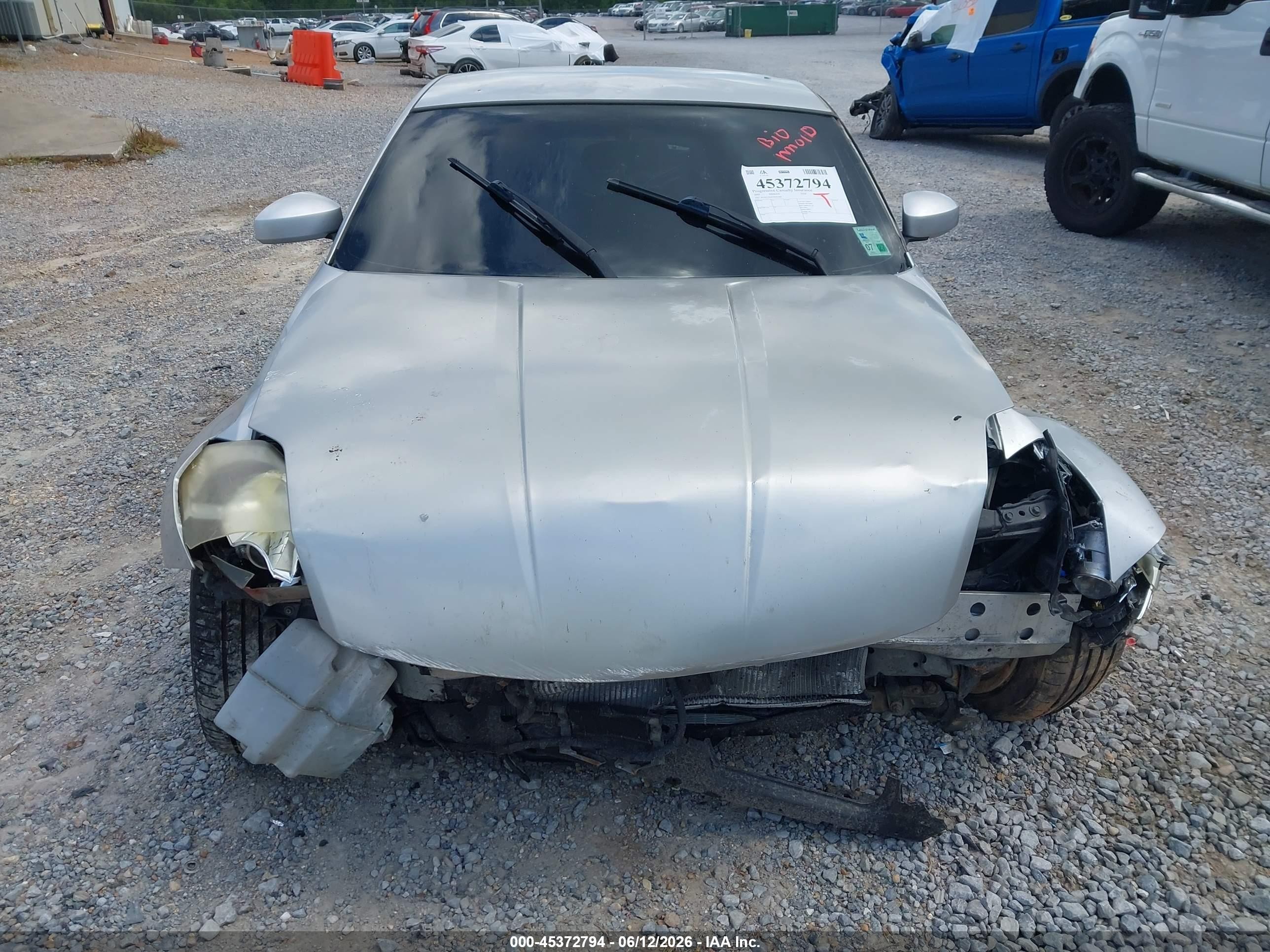 2007 Nissan 350z Touring Silver vin: JN1BZ34D07M505488
