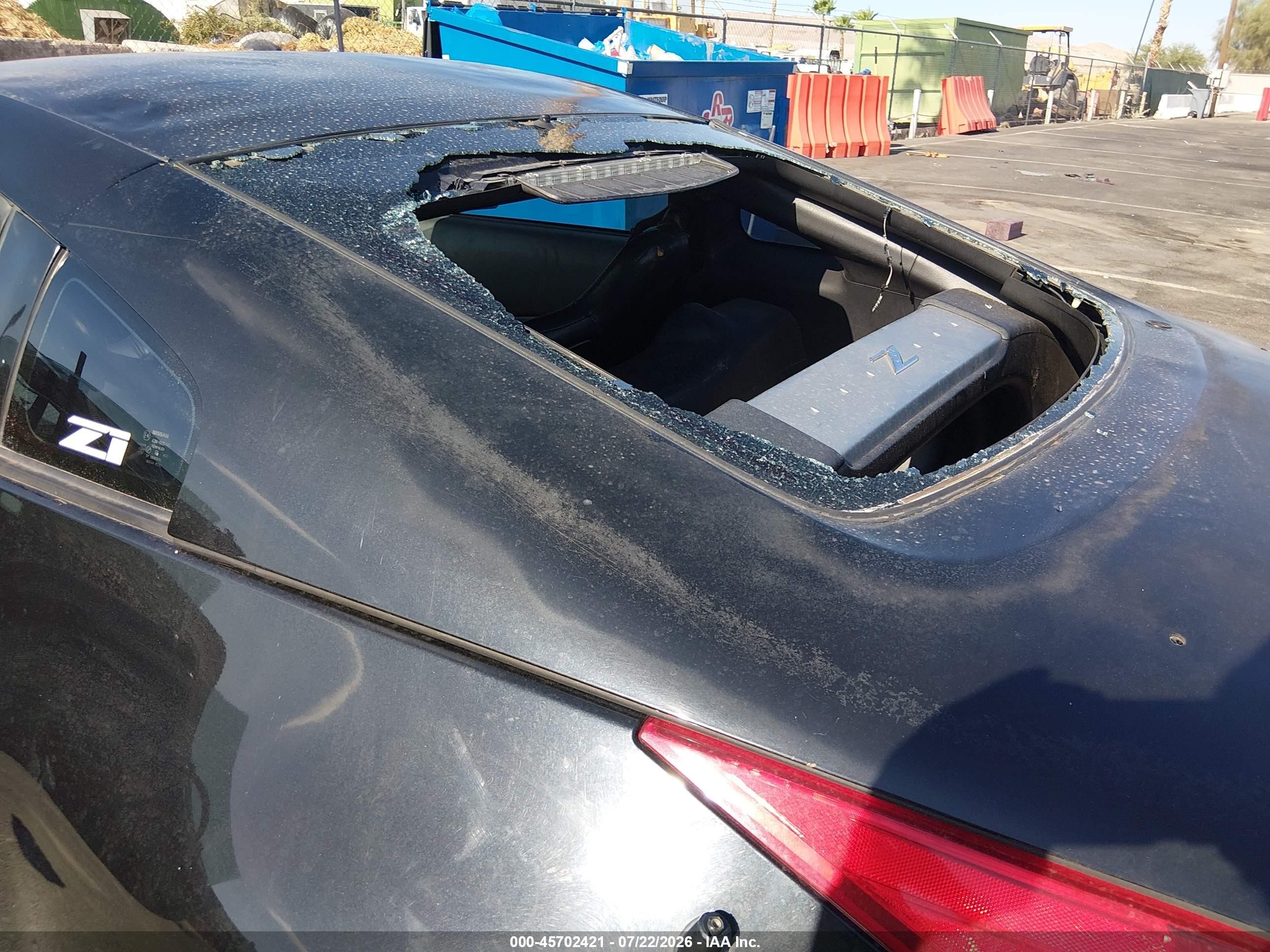 2007 Nissan 350z Enthusiast Black vin: JN1BZ34D07M506348