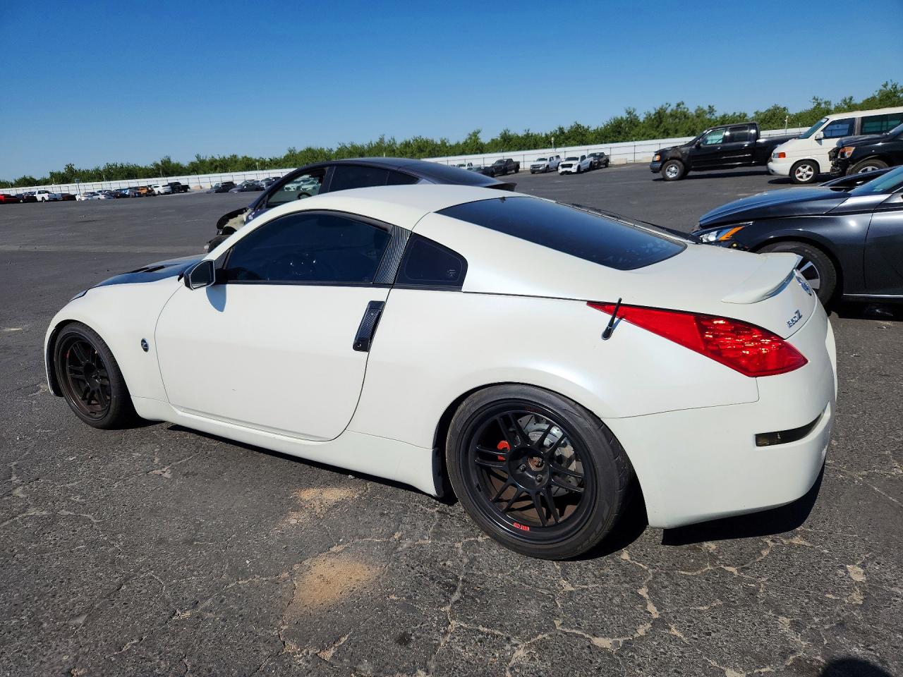 2007 Nissan 350z White vin: JN1BZ34D07M506396