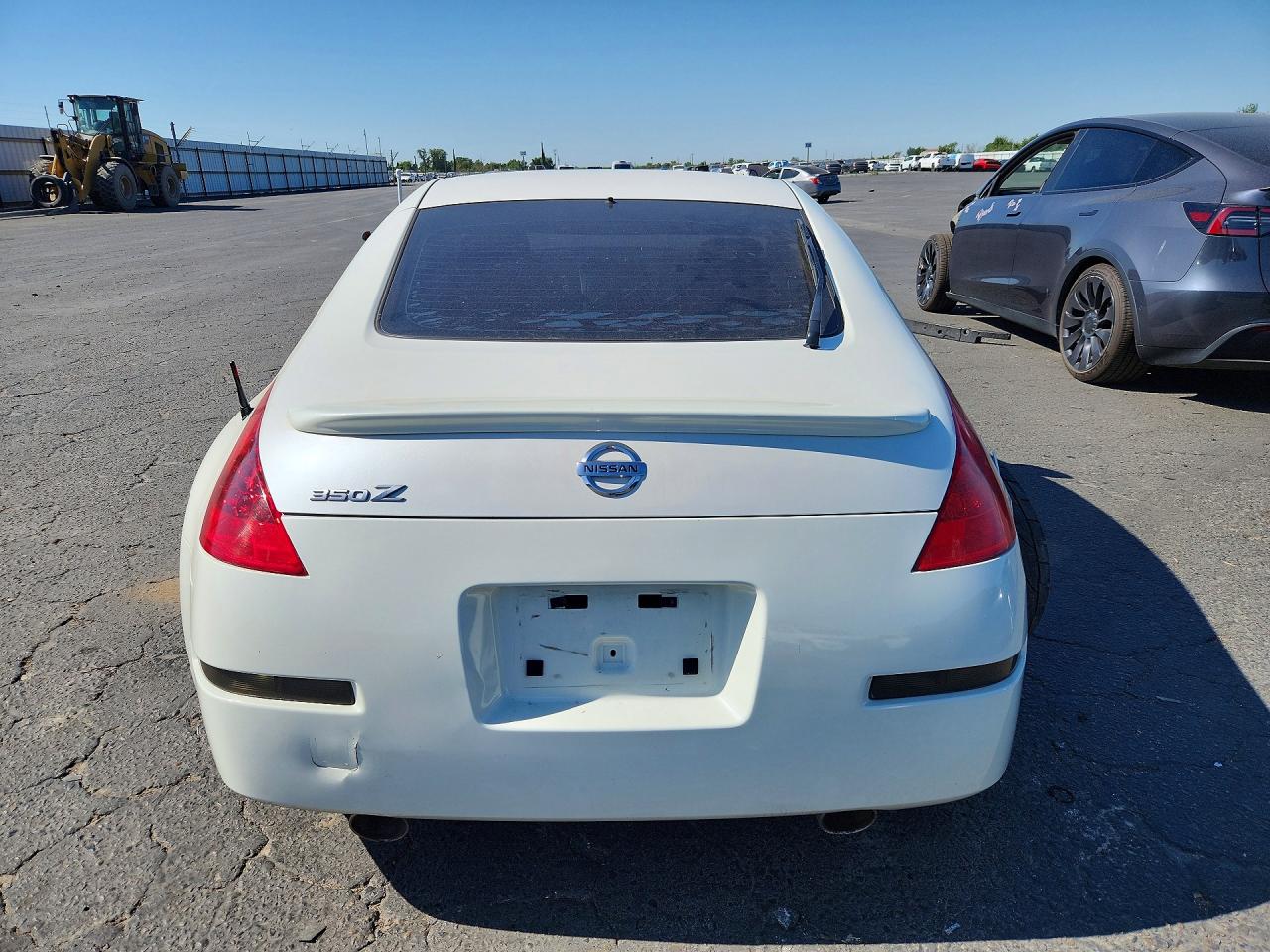 2007 Nissan 350z White vin: JN1BZ34D07M506396
