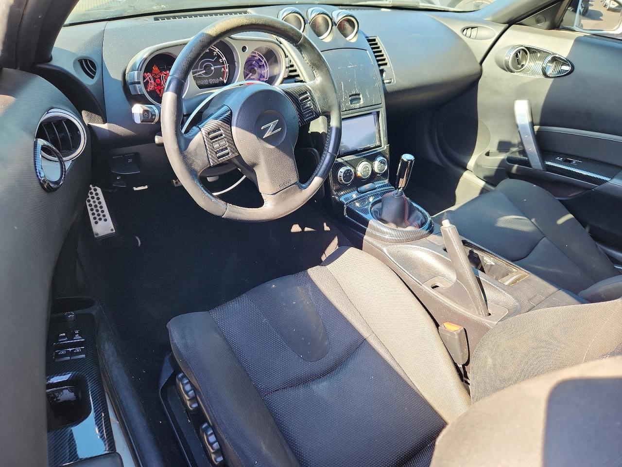 2007 Nissan 350z White vin: JN1BZ34D07M506396