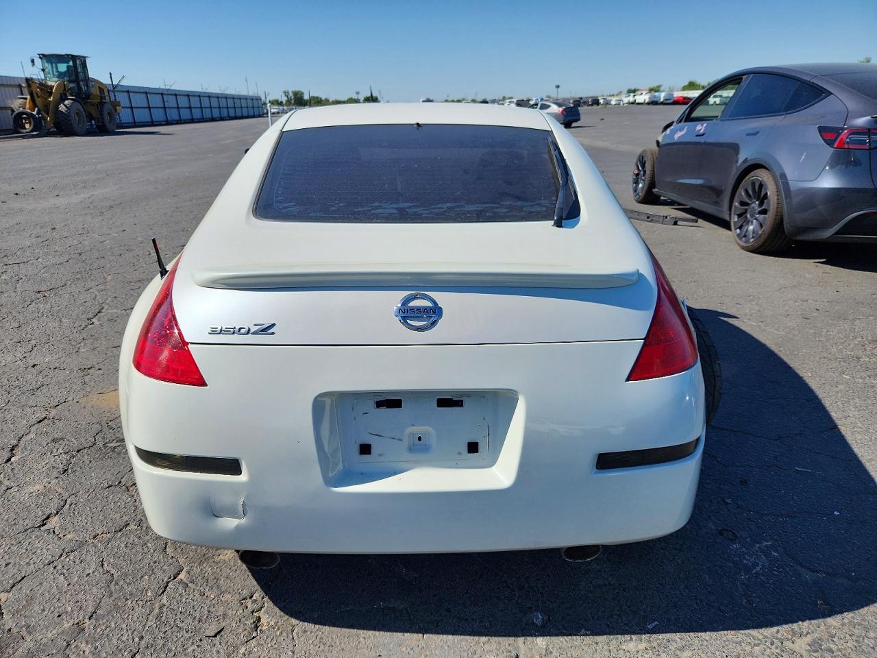 2007 Nissan 350z White vin: JN1BZ34D07M506396