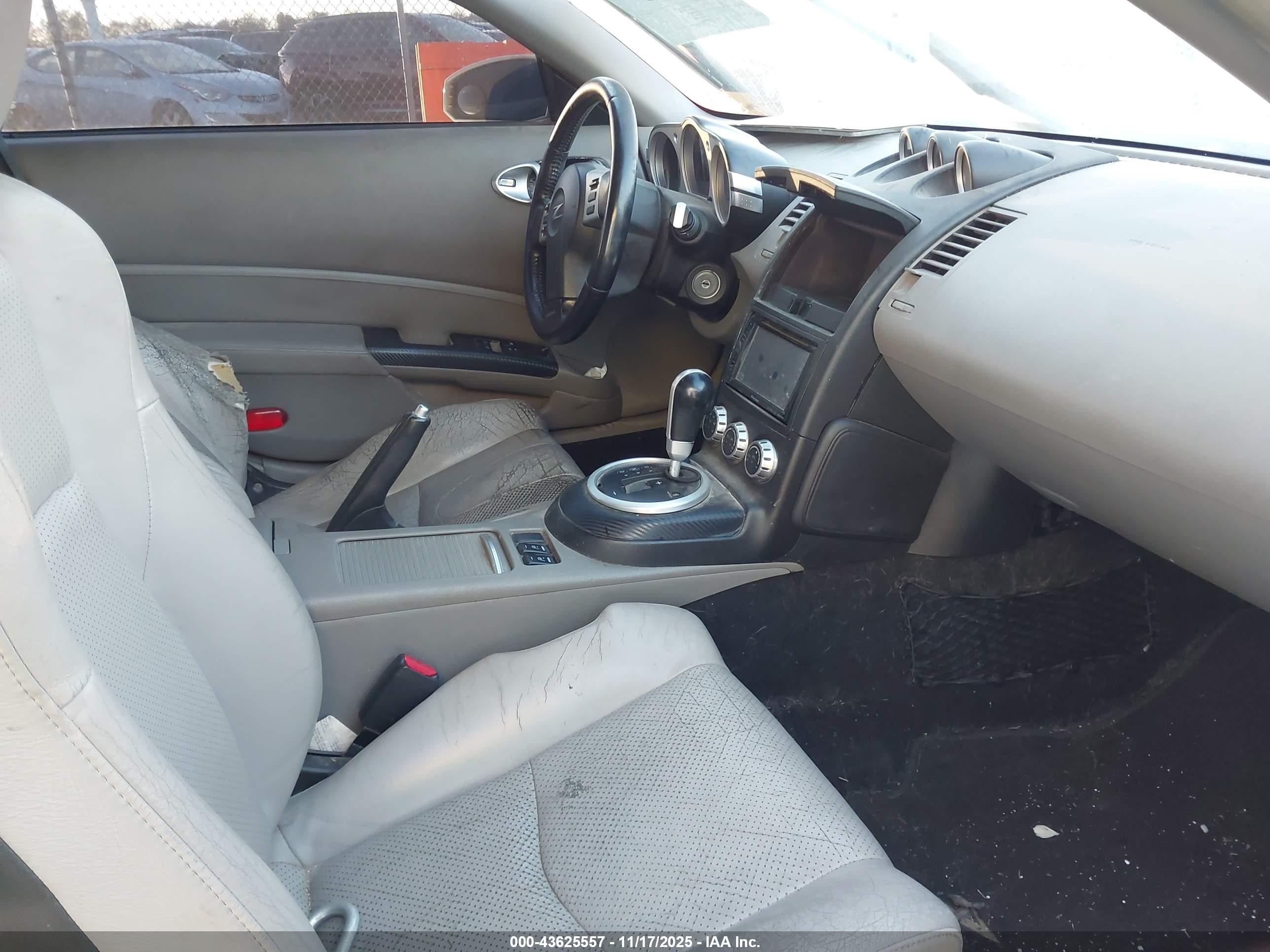 2008 Nissan 350z Touring White vin: JN1BZ34D08M706499
