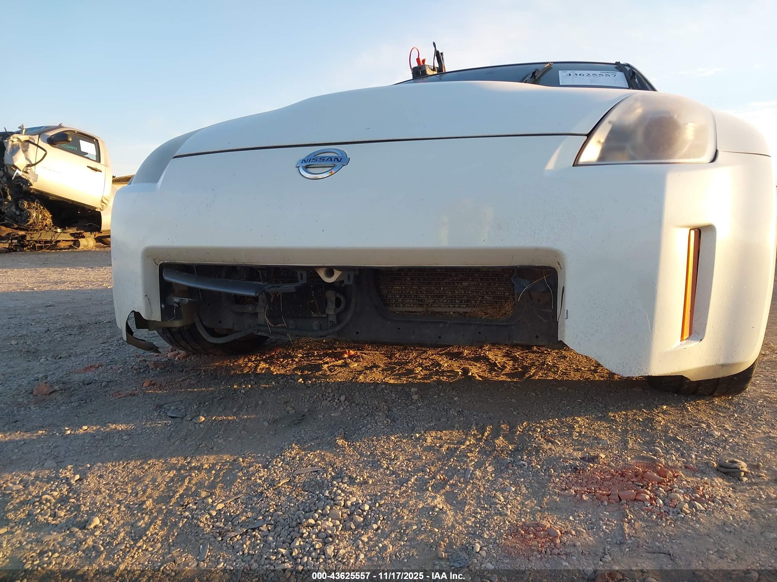 2008 Nissan 350z Touring White vin: JN1BZ34D08M706499