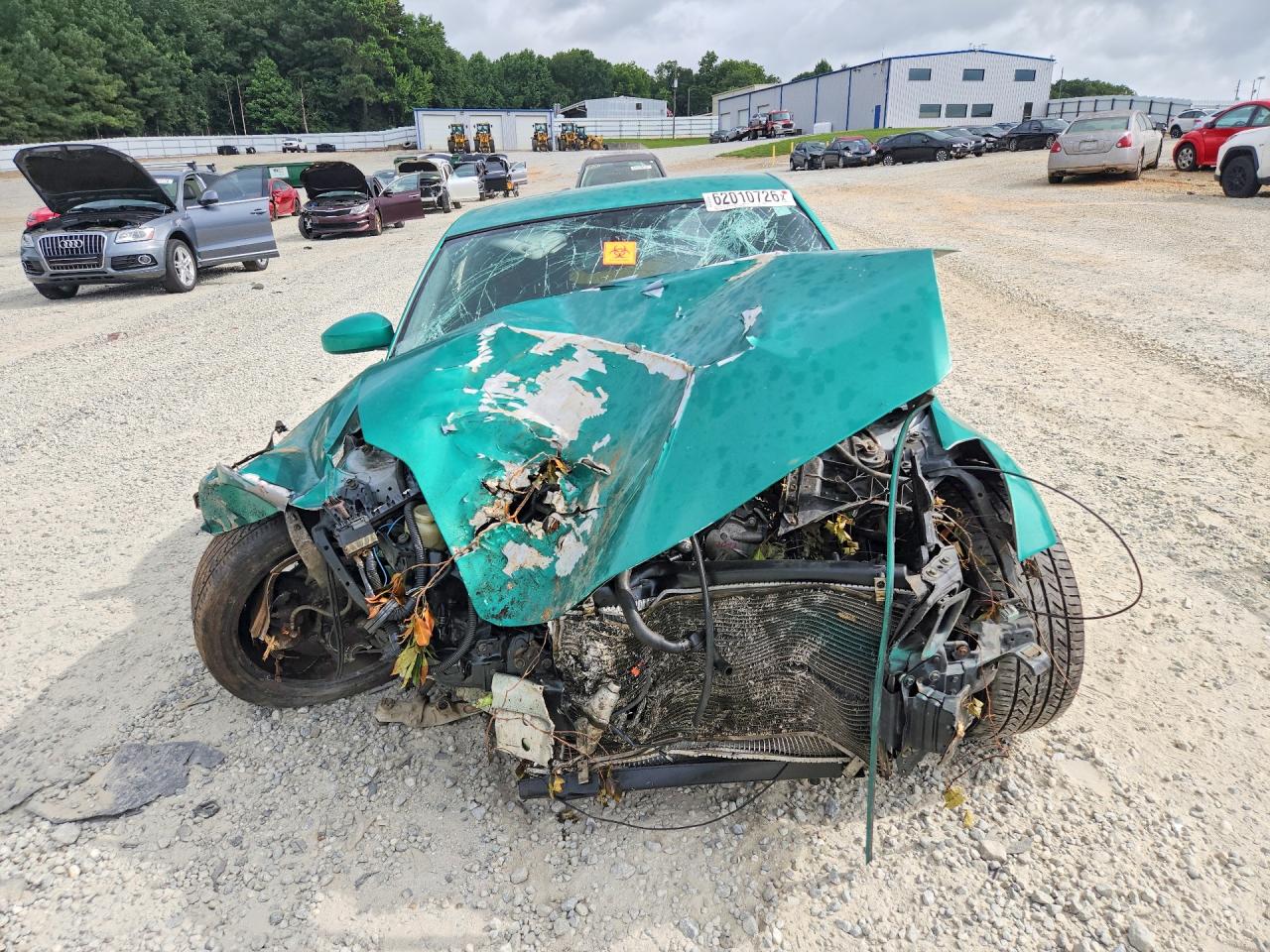 2007 Nissan 350z Base Green vin: JN1BZ34D17M502454