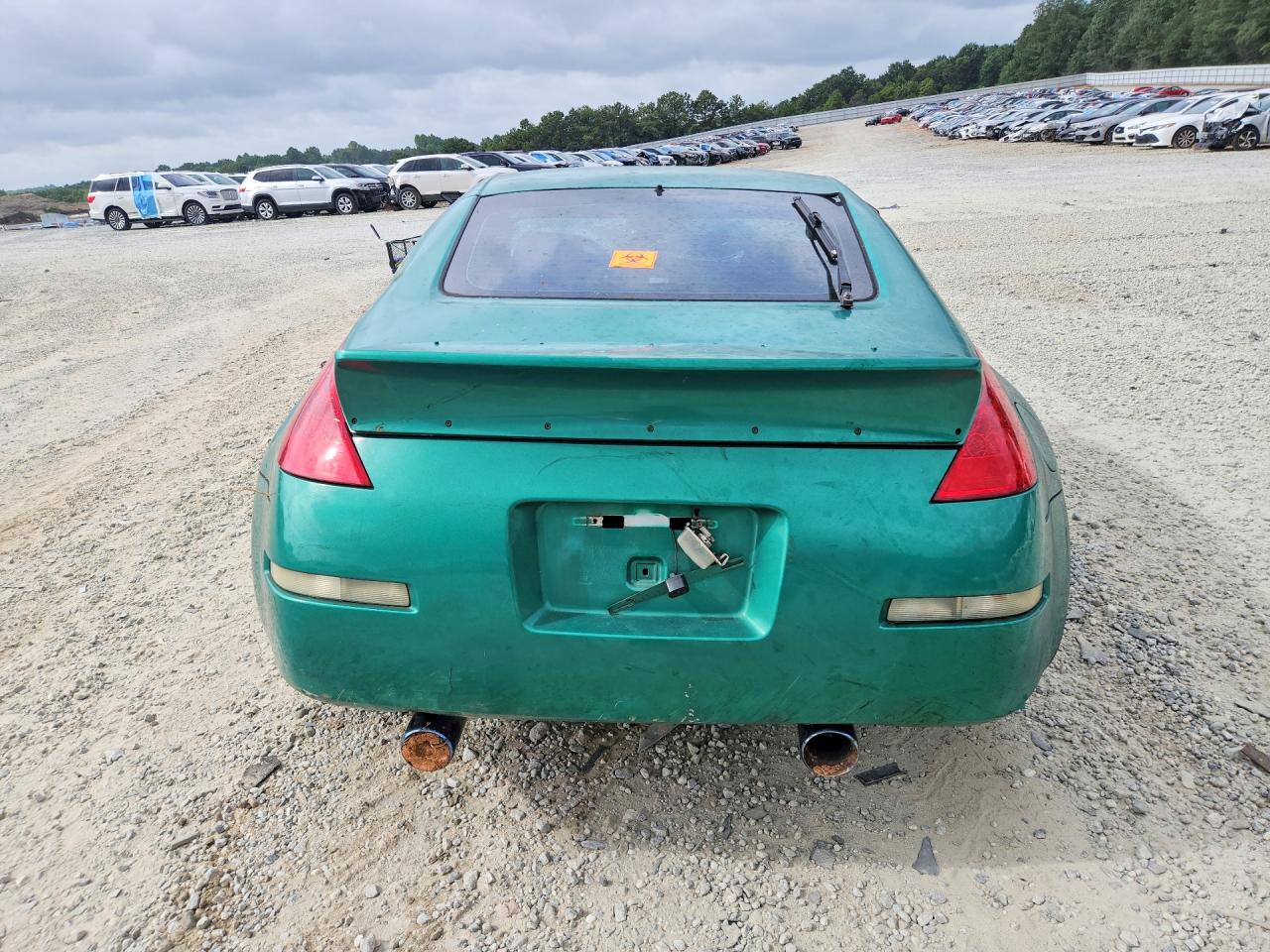 2007 Nissan 350z Base Green vin: JN1BZ34D17M502454