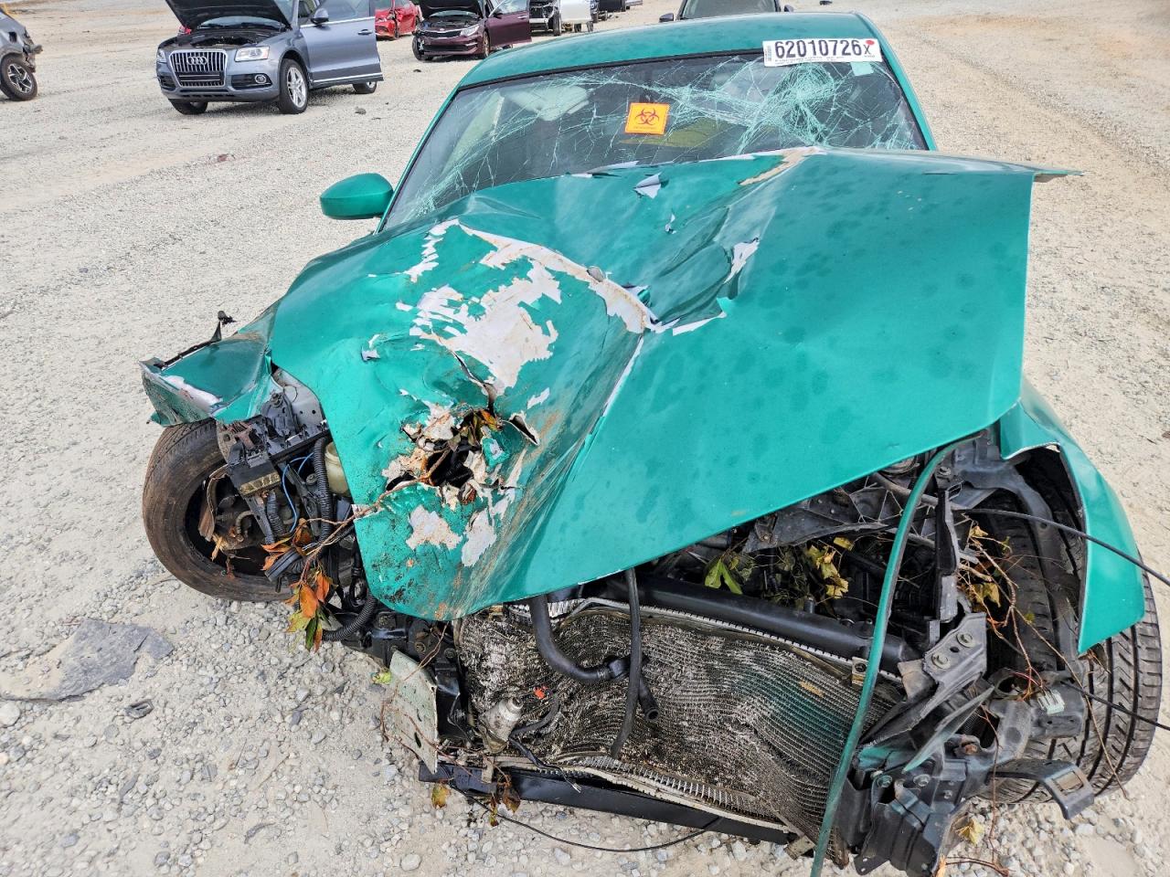 2007 Nissan 350z Base Green vin: JN1BZ34D17M502454