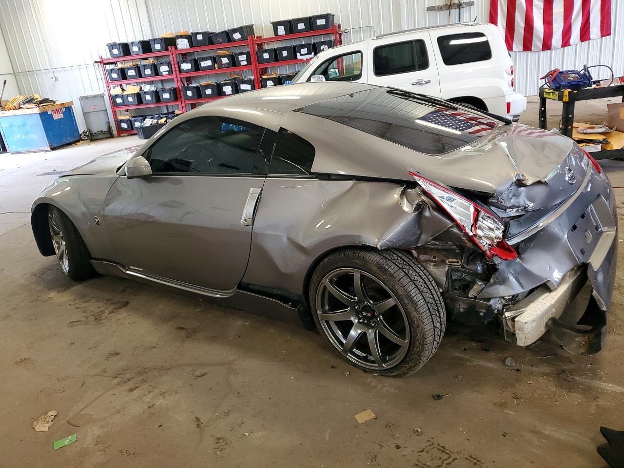 2007 Nissan 350z Base Silver vin: JN1BZ34D17M505600