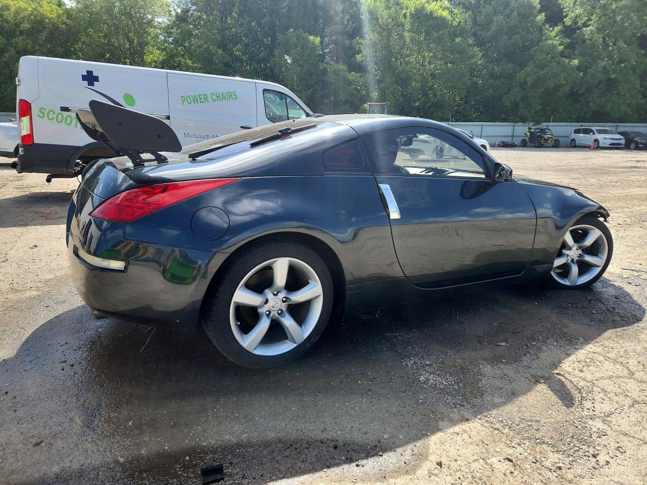 2008 Nissan 350z Coupe Black vin: JN1BZ34D18M701067