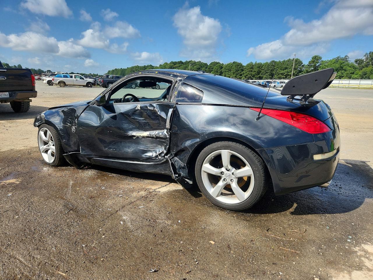2008 Nissan 350z Coupe Black vin: JN1BZ34D18M701067
