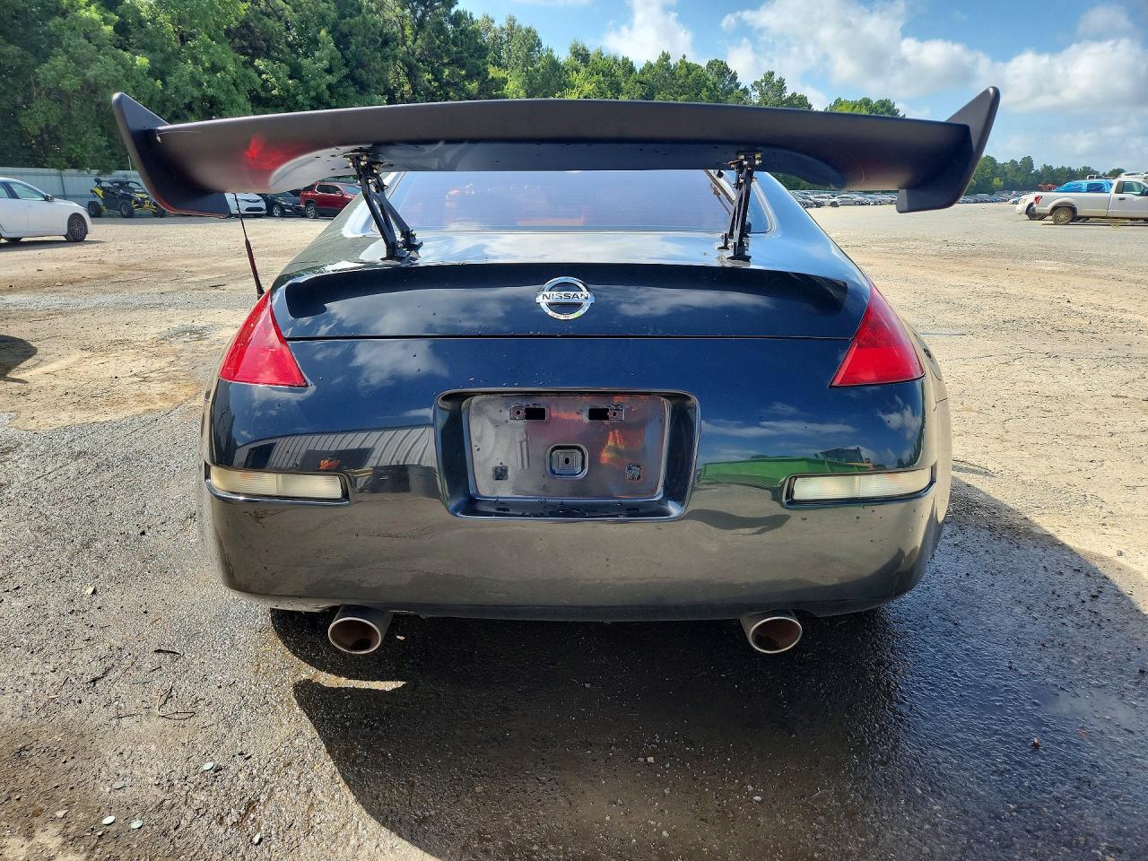 2008 Nissan 350z Coupe Black vin: JN1BZ34D18M701067