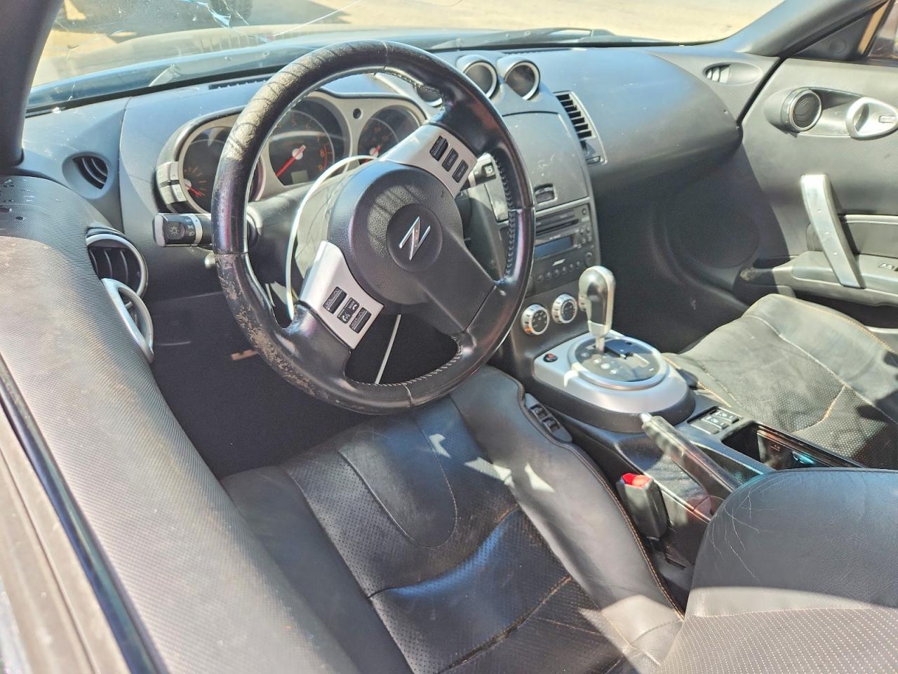 2008 Nissan 350z Coupe Black vin: JN1BZ34D18M701067