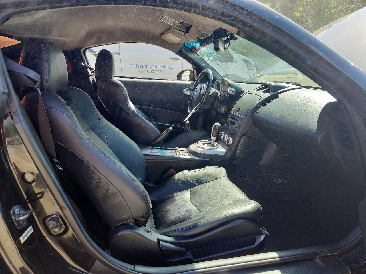 2008 Nissan 350z Coupe Black vin: JN1BZ34D18M701067