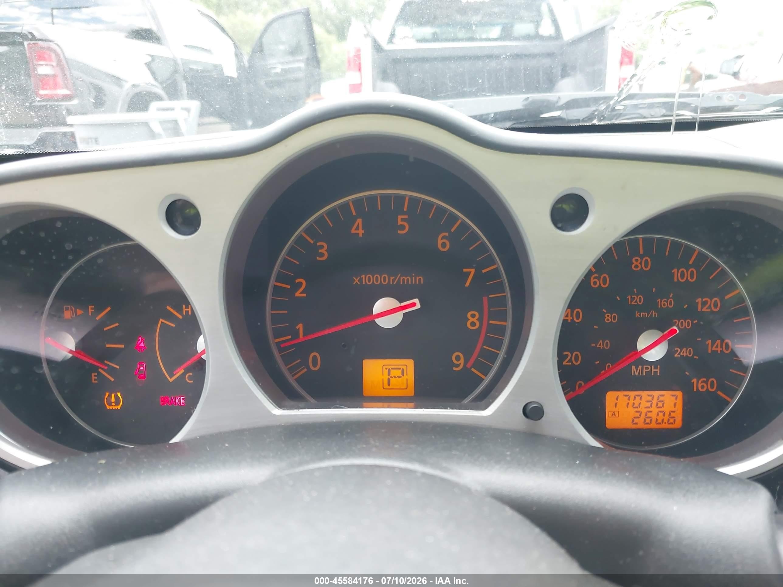 2008 Nissan 350z Touring Gray vin: JN1BZ34D18M702932