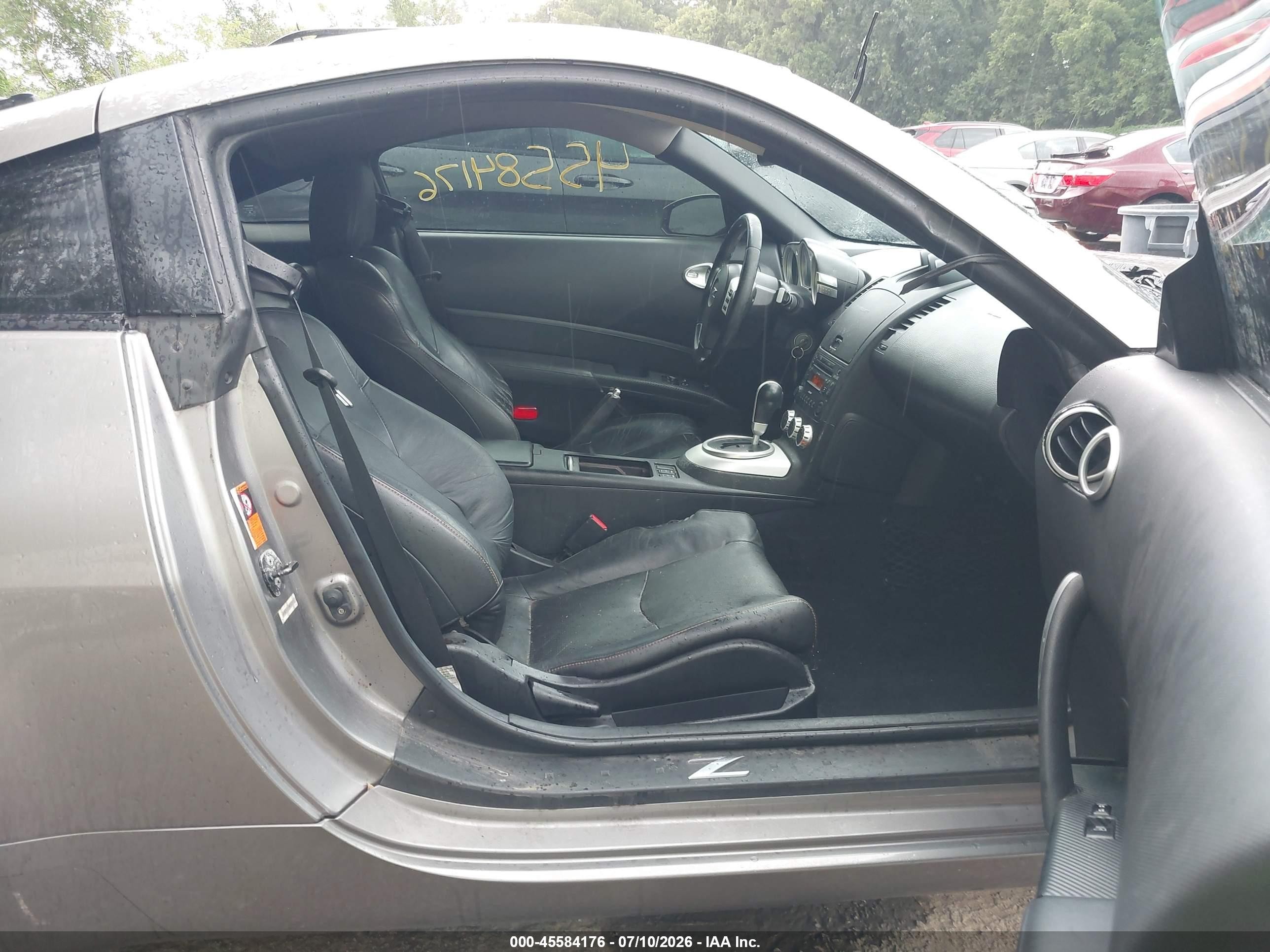 2008 Nissan 350z Touring Gray vin: JN1BZ34D18M702932
