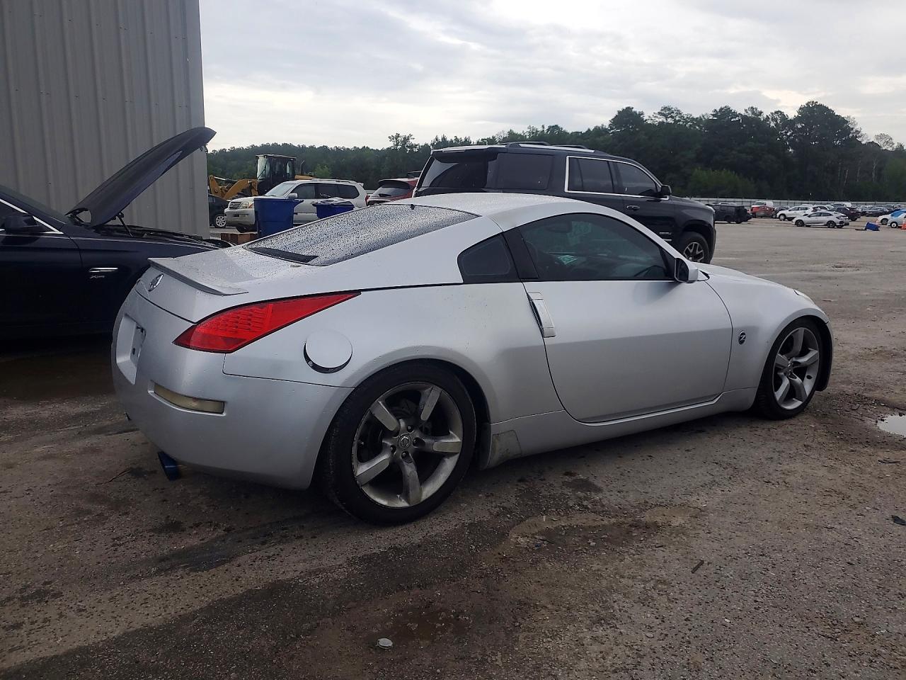 2007 Nissan 350z Coupe Silver vin: JN1BZ34D27M505184
