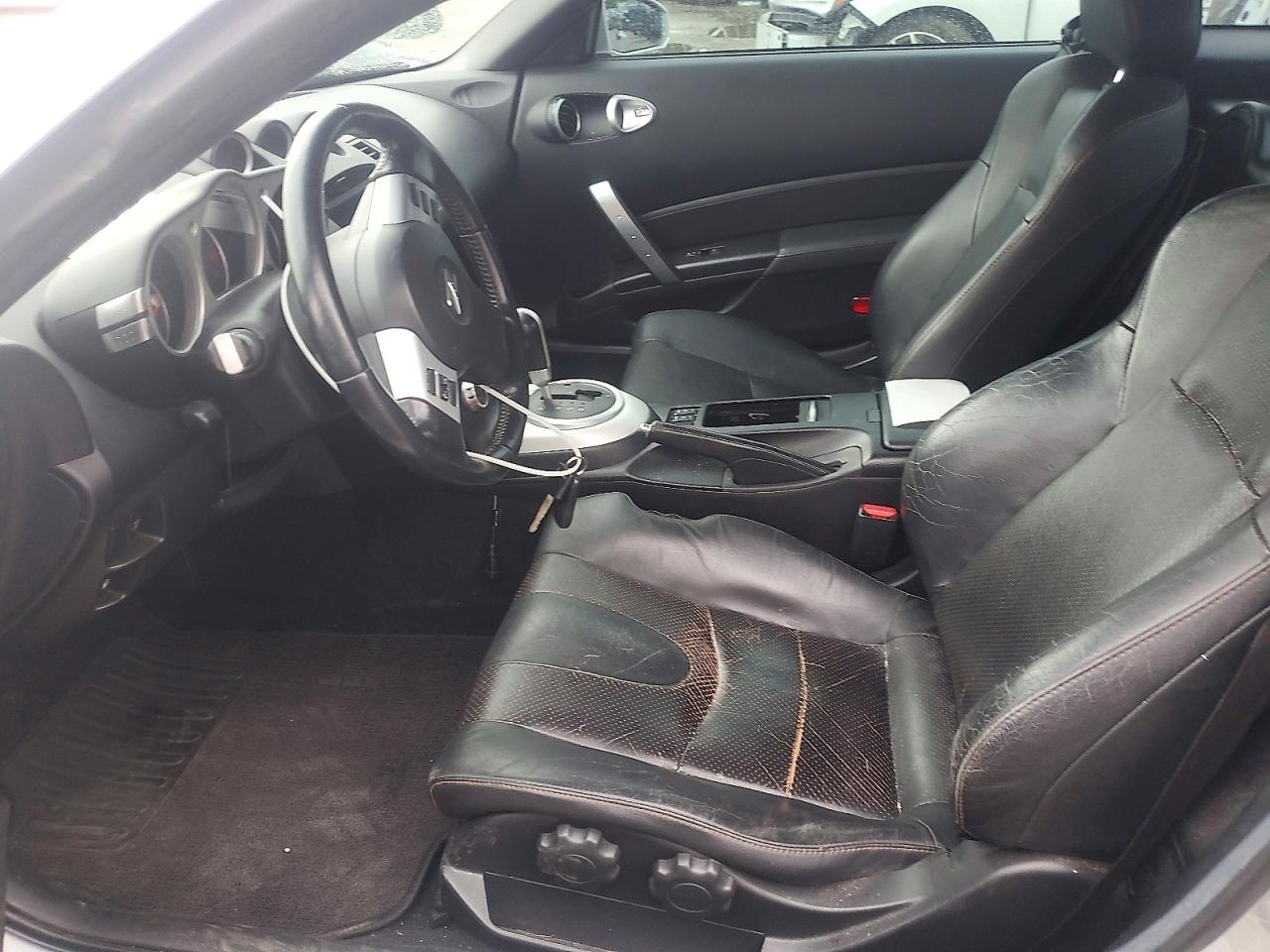 2007 Nissan 350z Coupe Silver vin: JN1BZ34D27M505184