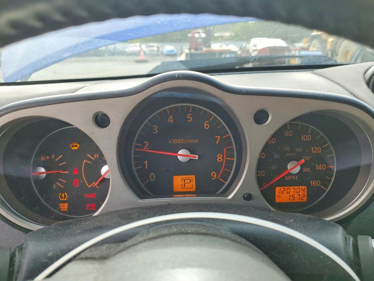 2007 Nissan 350z Coupe Blue vin: JN1BZ34D37M507039